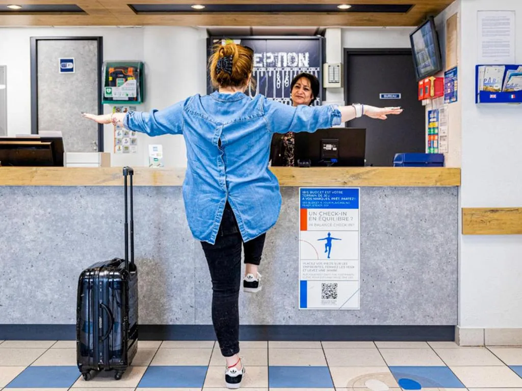 Lobby or reception in ibis budget Paris Porte d'Italie Ouest