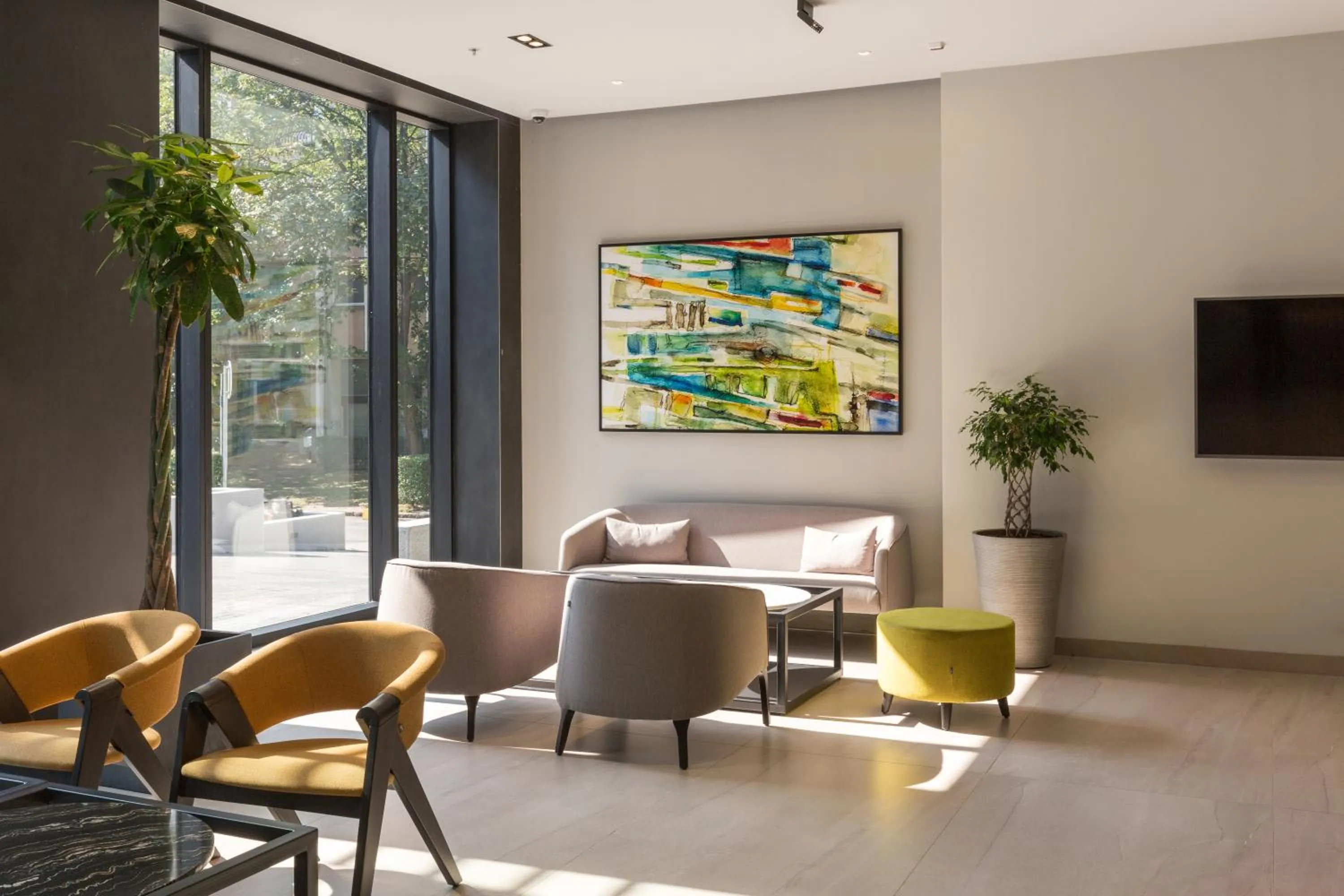 Lobby or reception in Hotel Mona Plaza