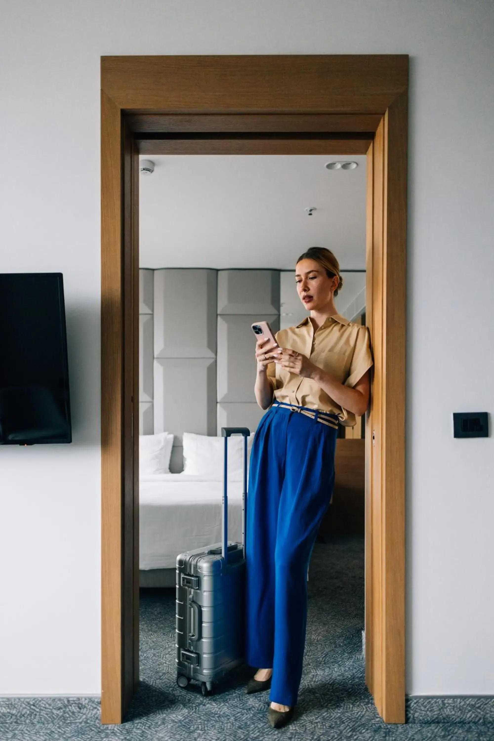 Bed in Hotel Mona Plaza Bed in Hotel Mona Plaza