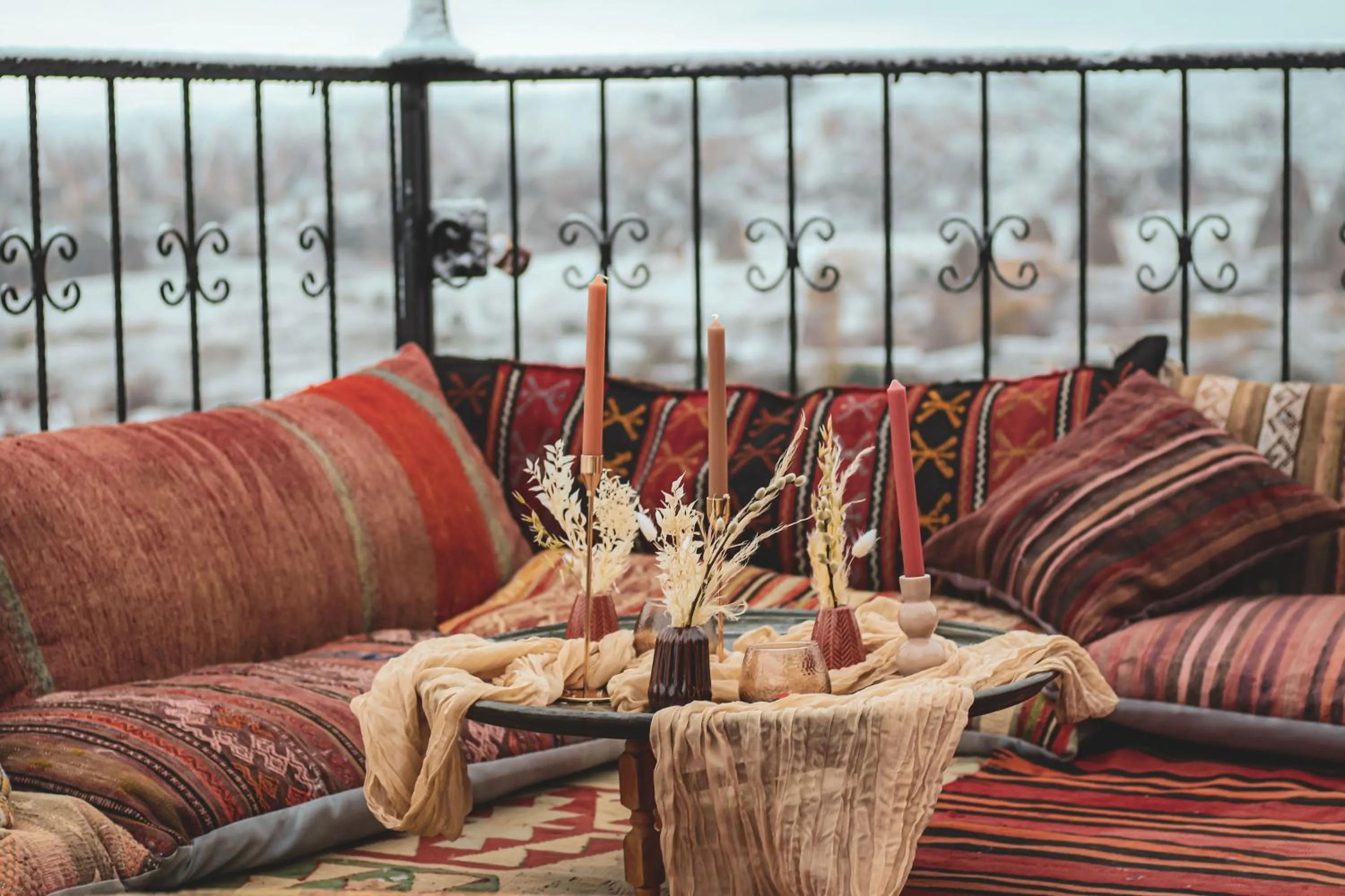 Decorative detail in Kismet Cave Mansion