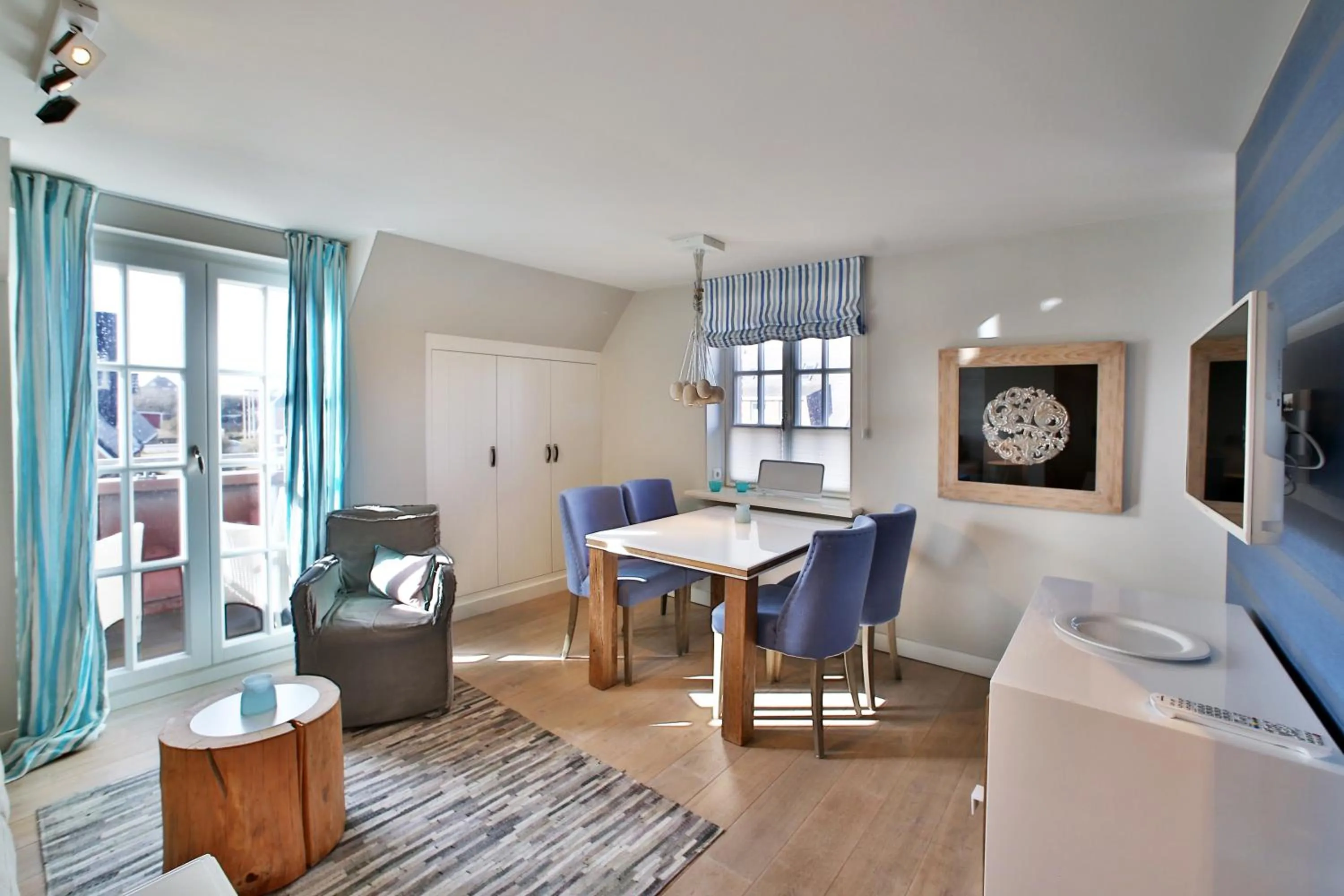 Living room in Apartmenthaus Budersandstraße 53