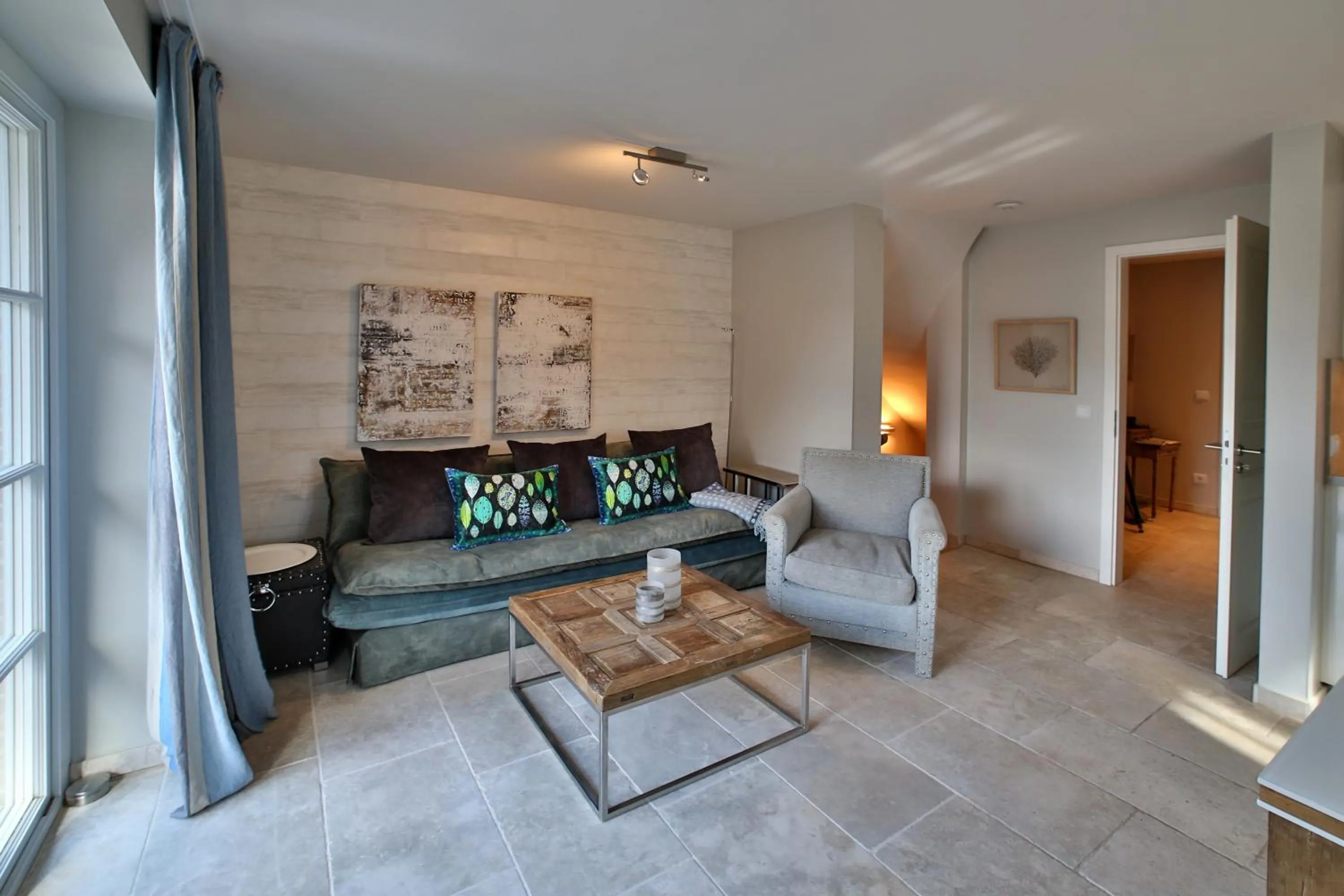 Living room in Apartmenthaus Budersandstraße 53