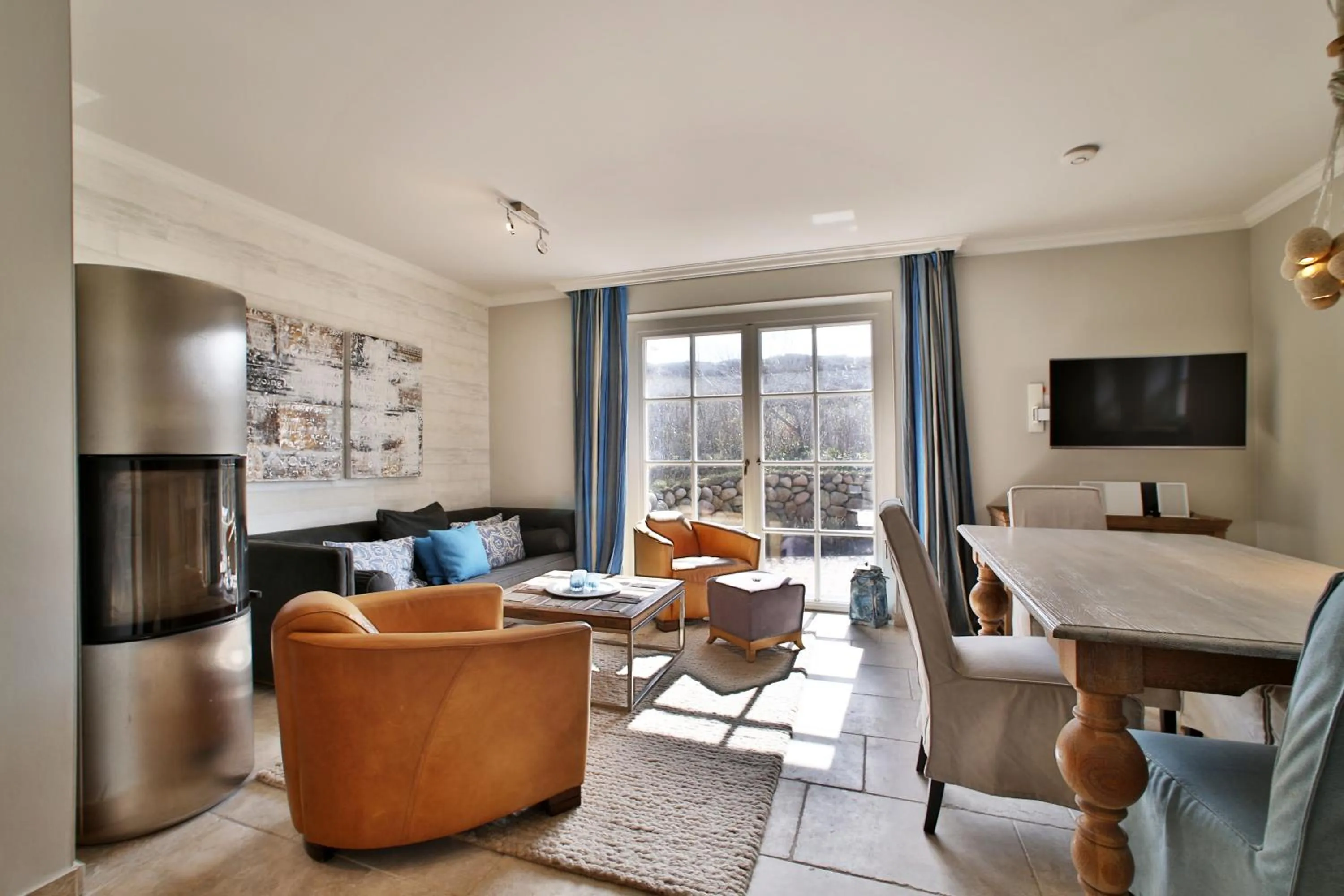 Living room in Apartmenthaus Budersandstraße 53