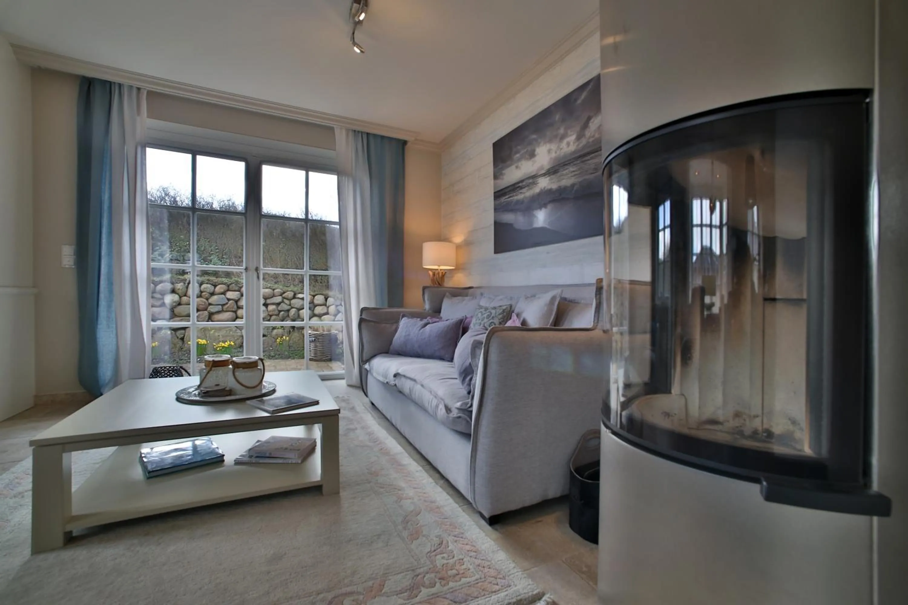 Living room, Bed in Apartmenthaus Budersandstraße 53