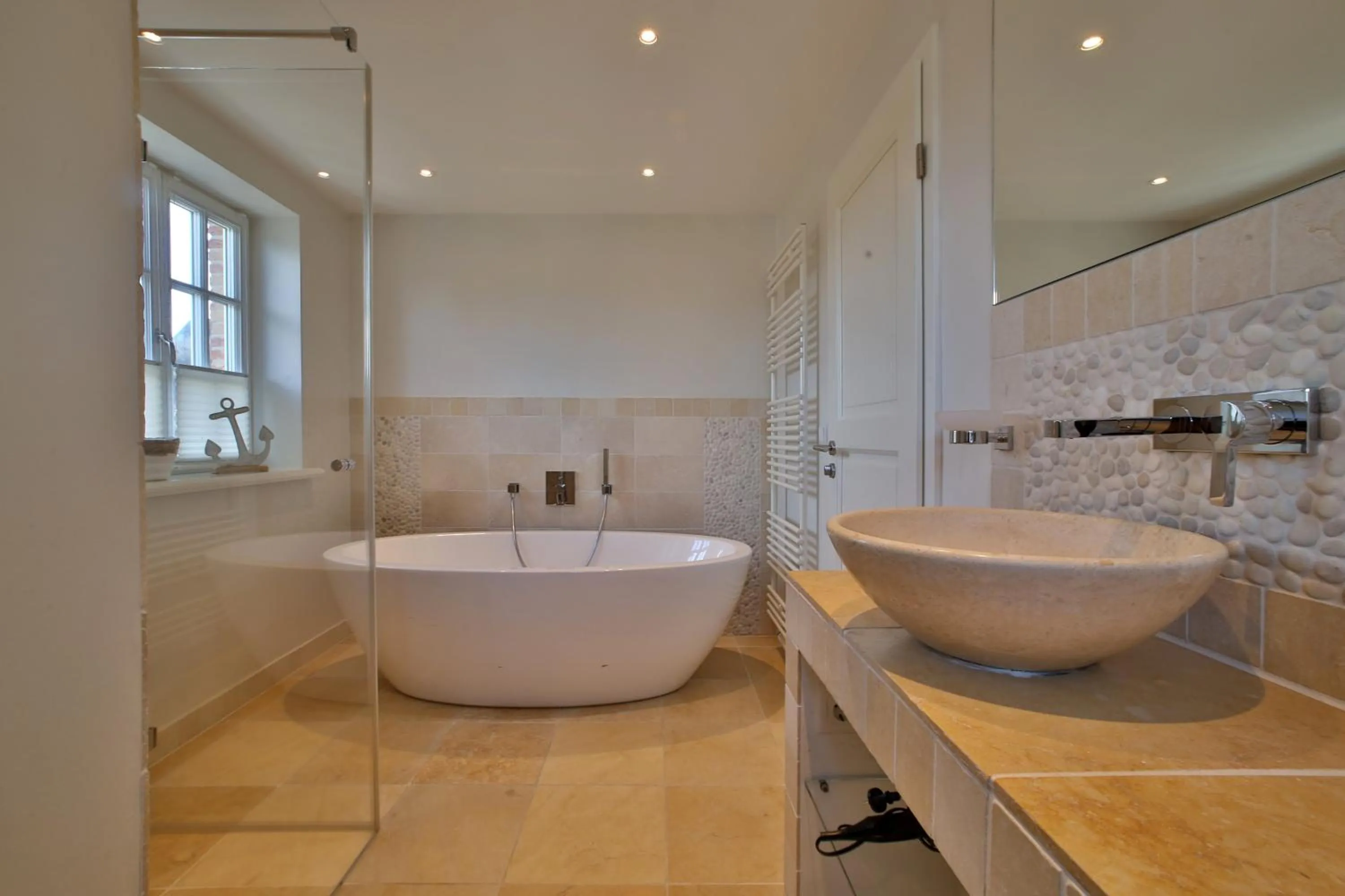 Bathroom in Apartmenthaus Budersandstraße 53