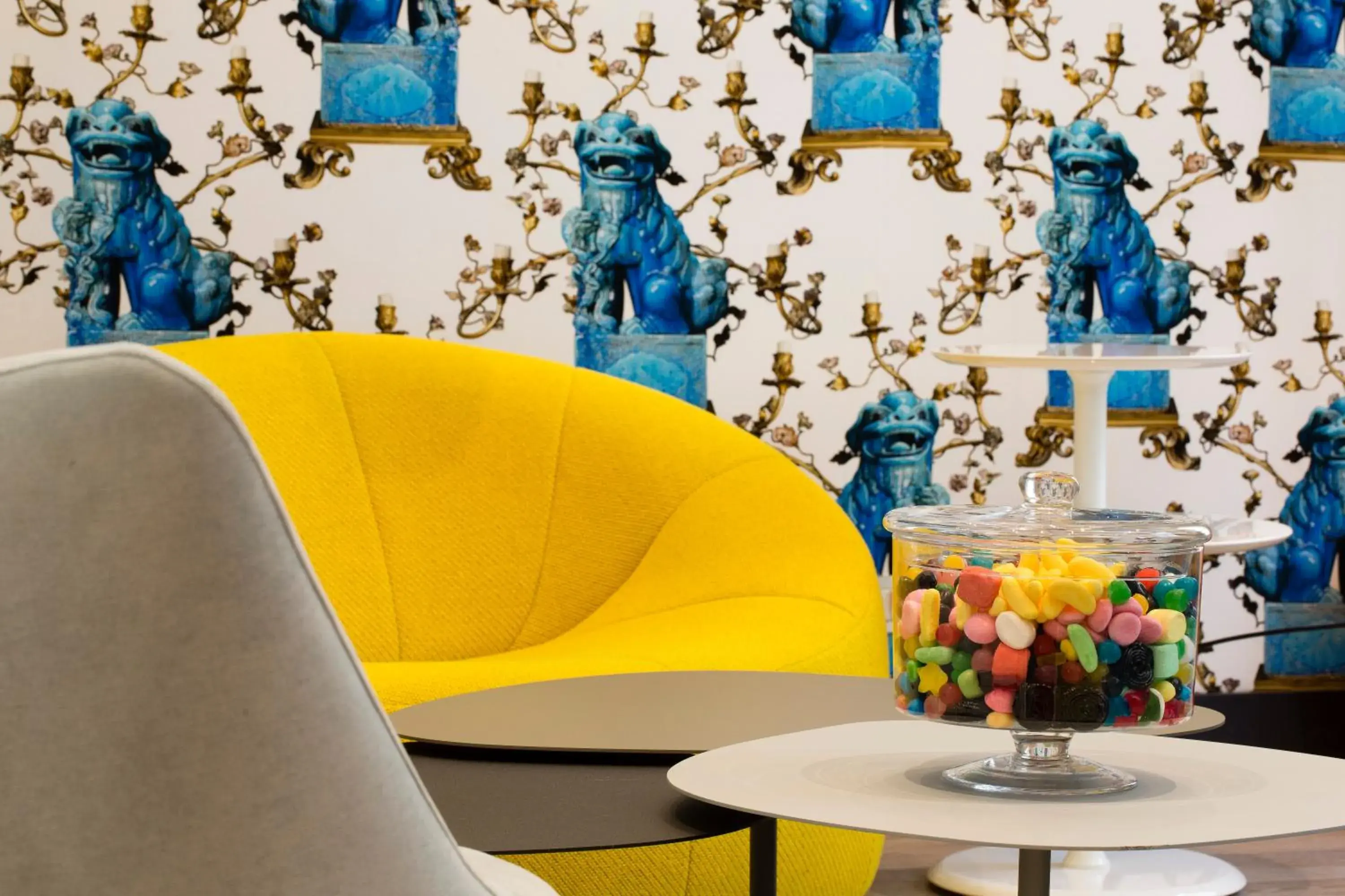 Living room in Hotel Haussmann Saint Augustin Living room in Hotel Haussmann Saint Augustin