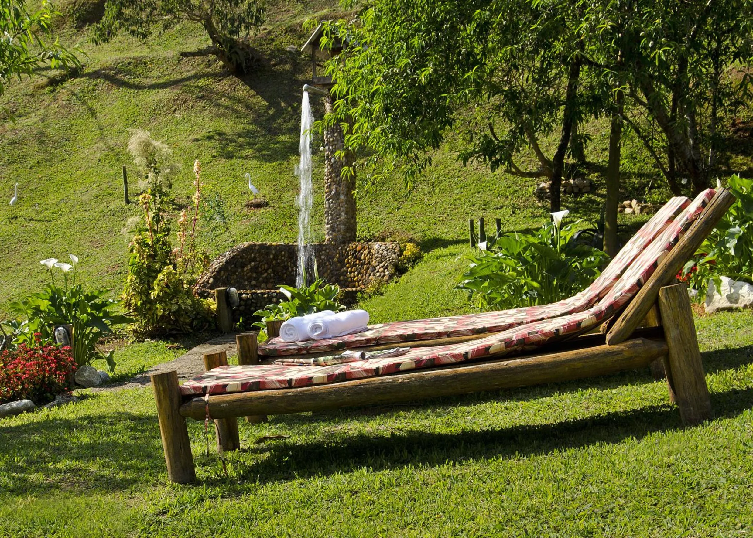 Garden in Pousada da Gruta