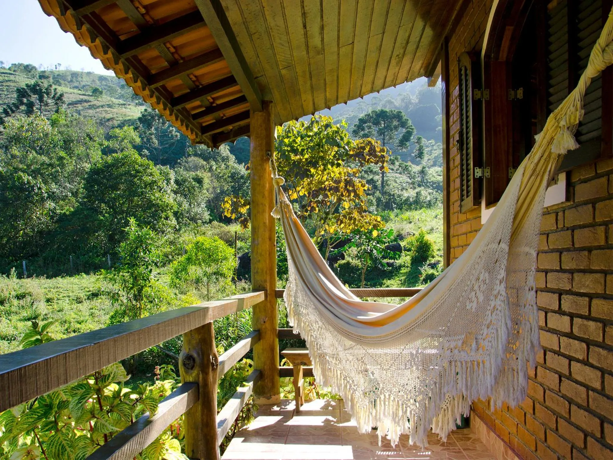 Garden in Pousada da Gruta