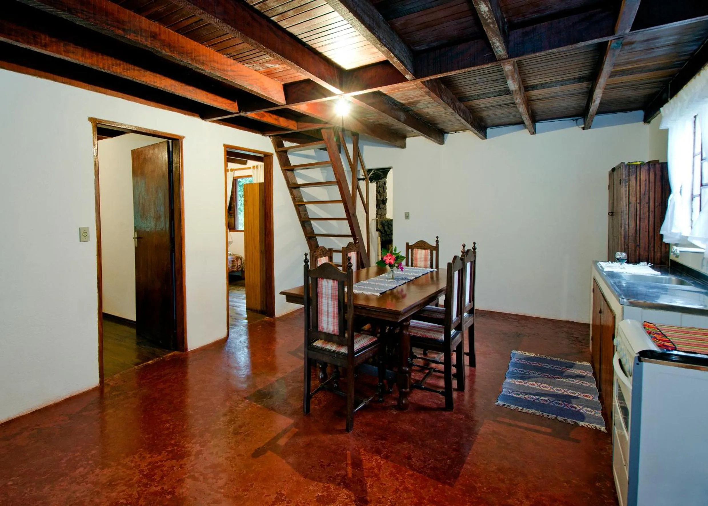 Dining area in Pousada da Gruta