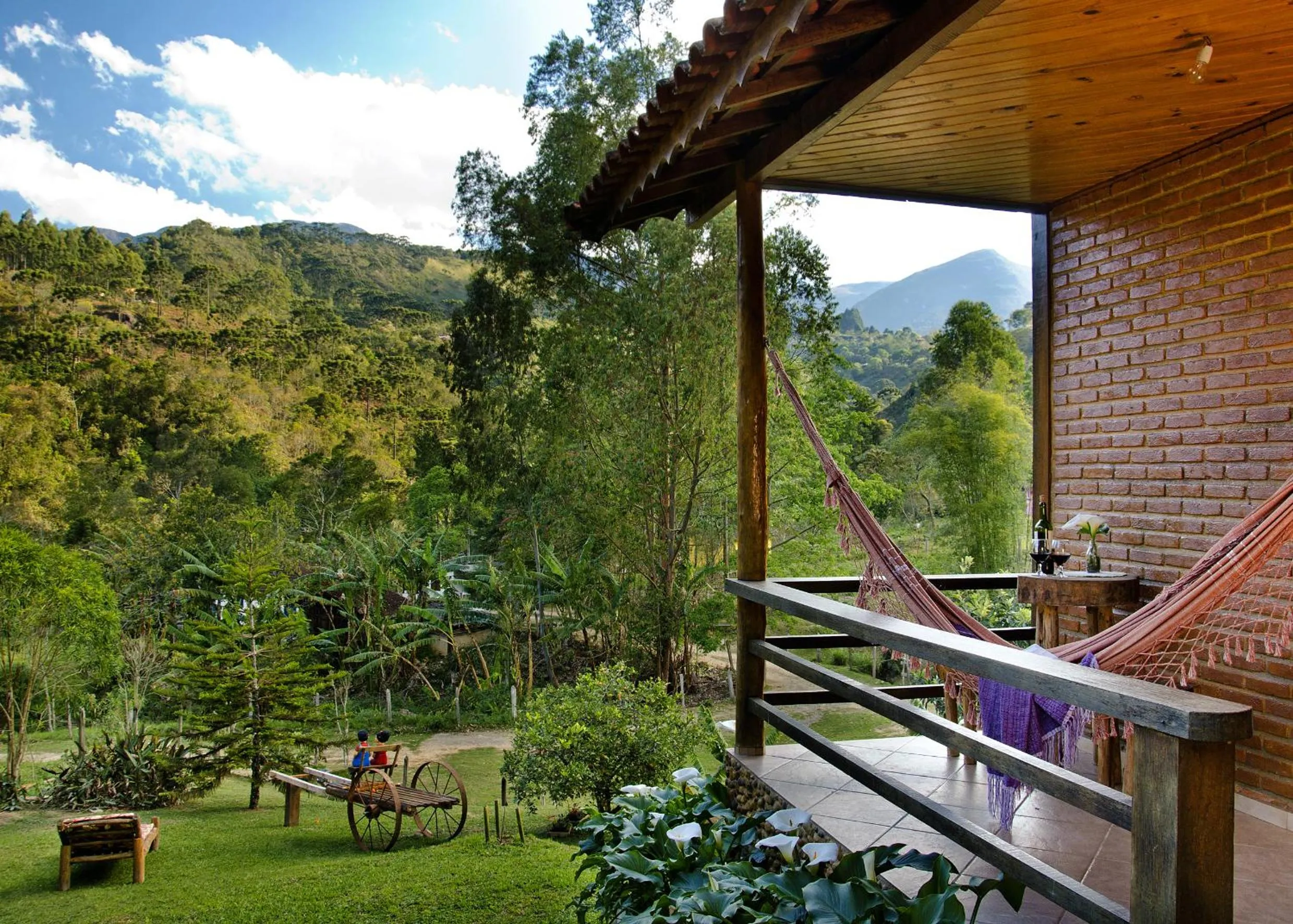 Garden in Pousada da Gruta