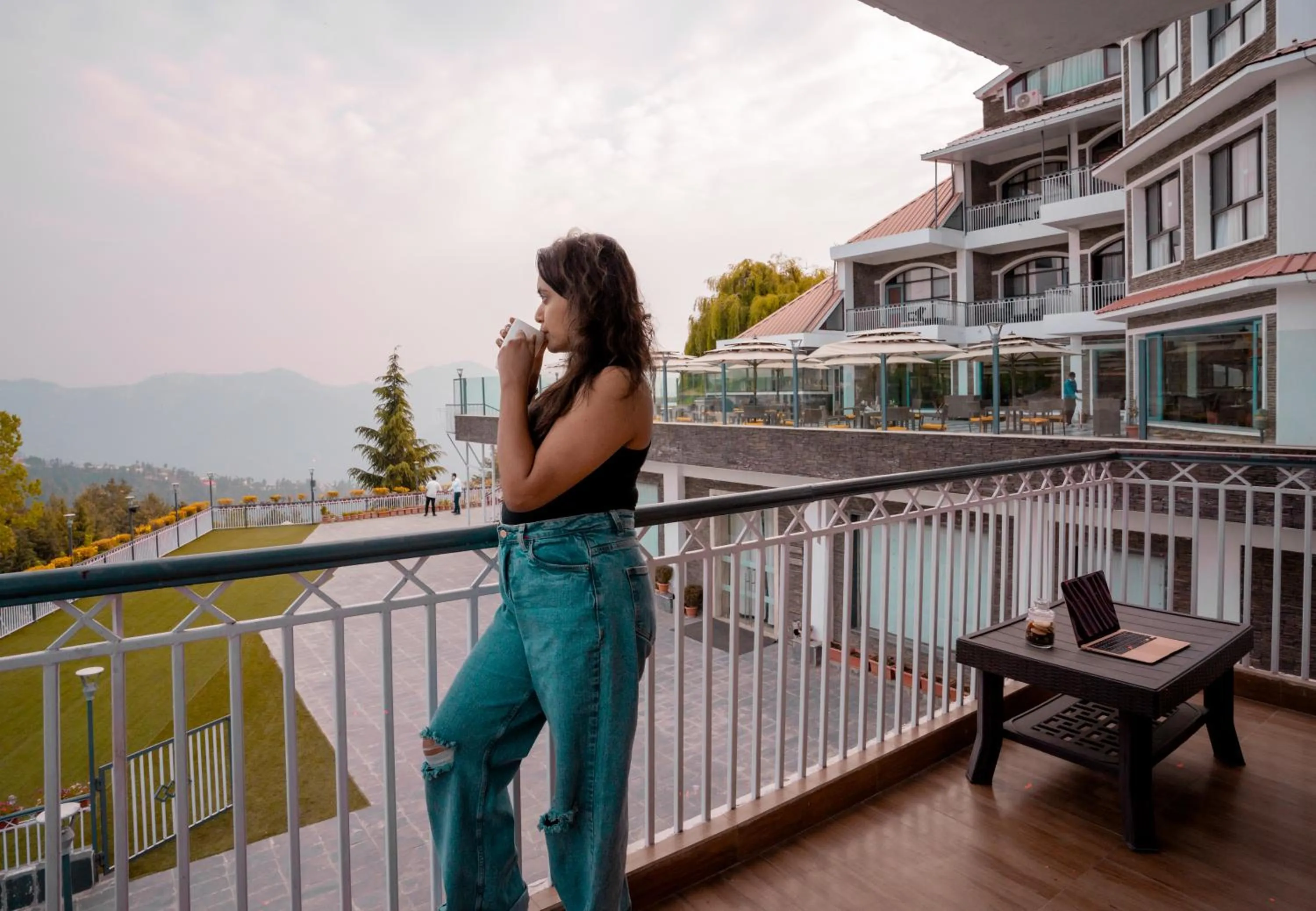 Balcony/Terrace in Marigold Sarovar Portico Shimla