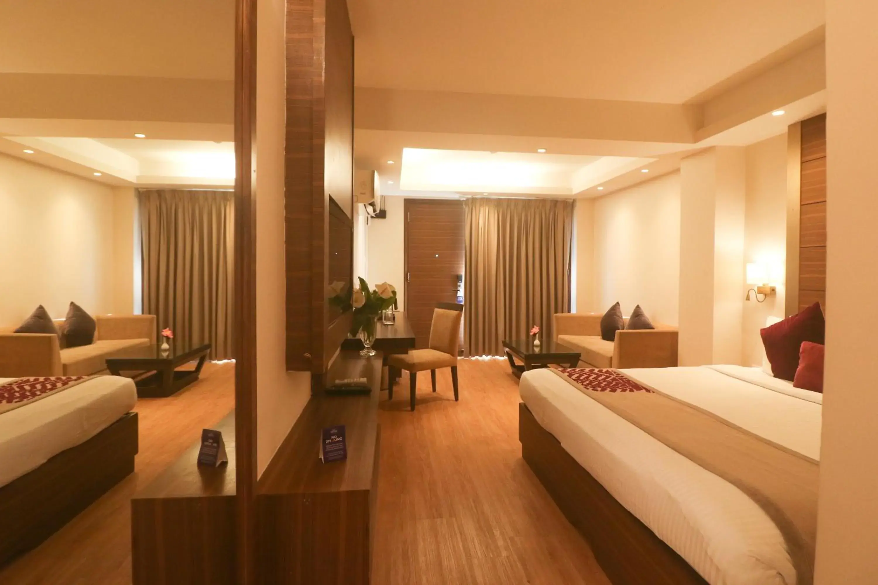 Premium Room - 1 Double Bed, Complimentry Evening Tea-Coffee with cookies at open terrace in Marigold Sarovar Portico Shimla Premium Room - 1 Double Bed, Complimentry Evening Tea-Coffee with cookies at open terrace in Marigold Sarovar Portico Shimla