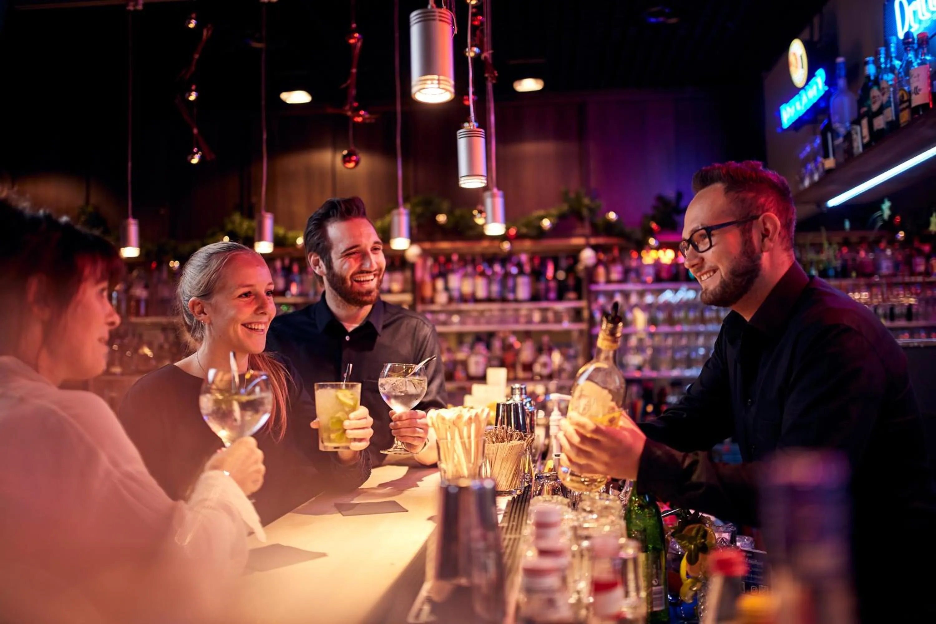 Lounge or bar in GenoHotel Forsbach