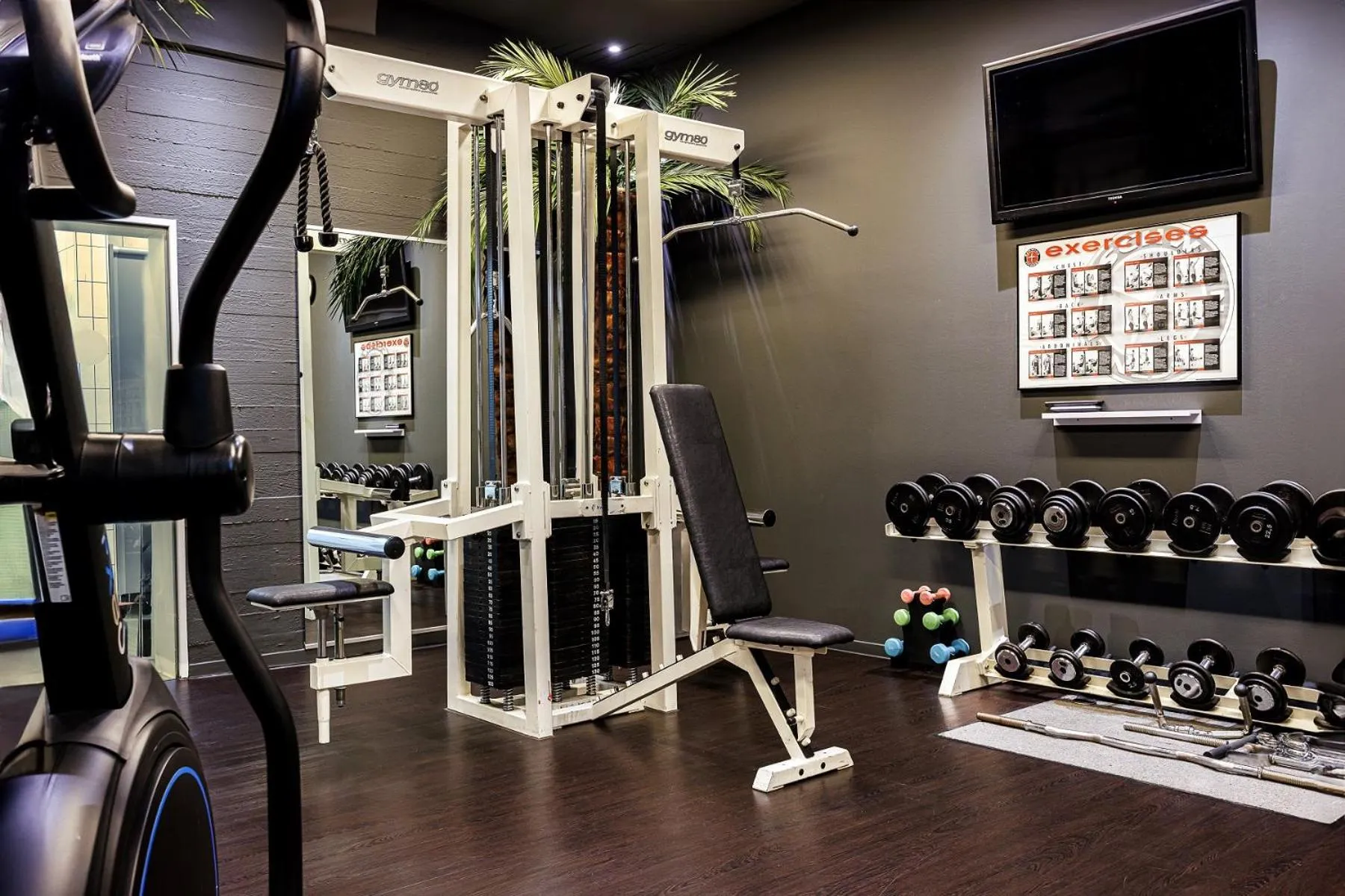 Fitness centre/facilities in GenoHotel Forsbach