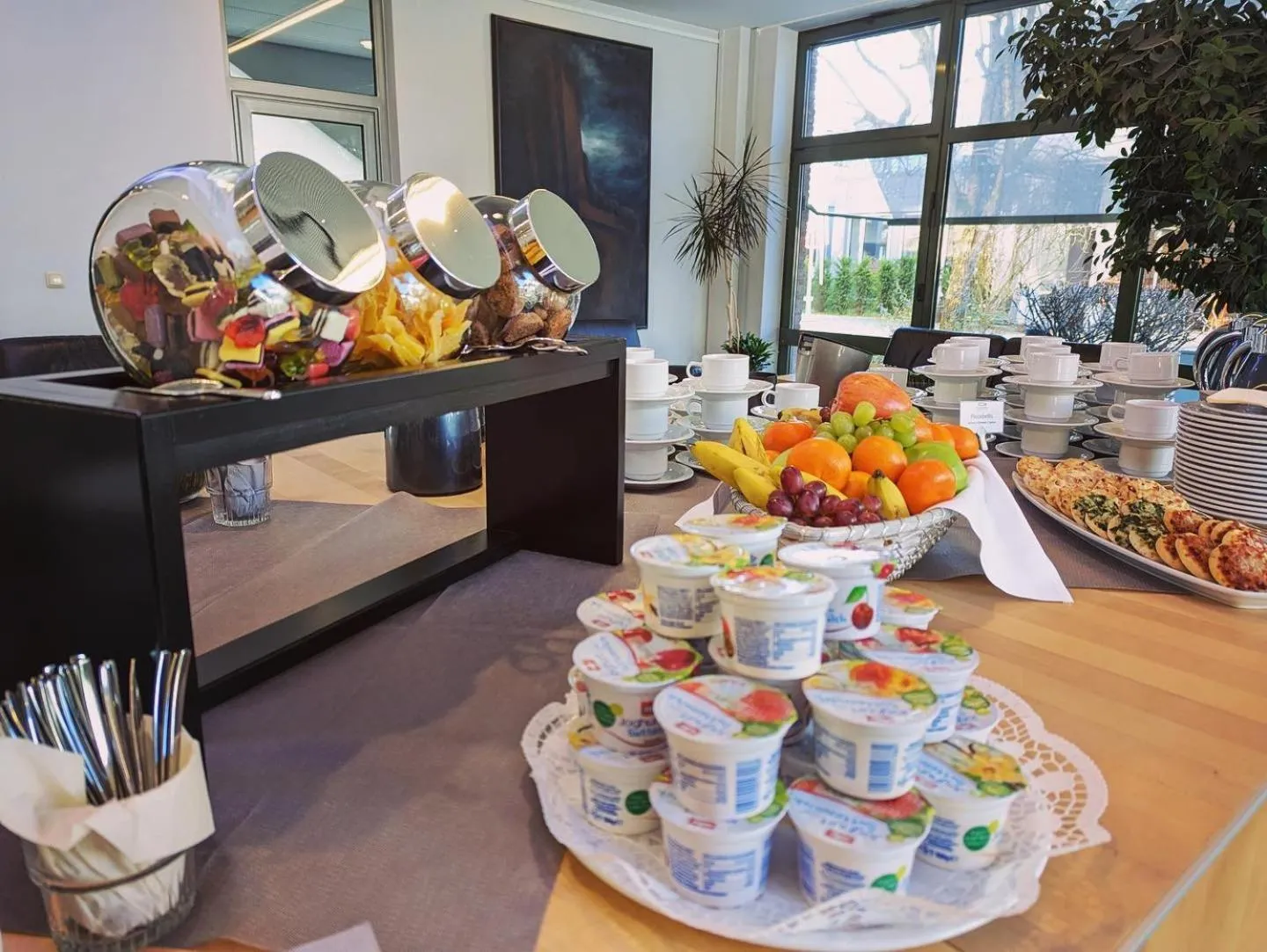 Buffet breakfast in GenoHotel Forsbach