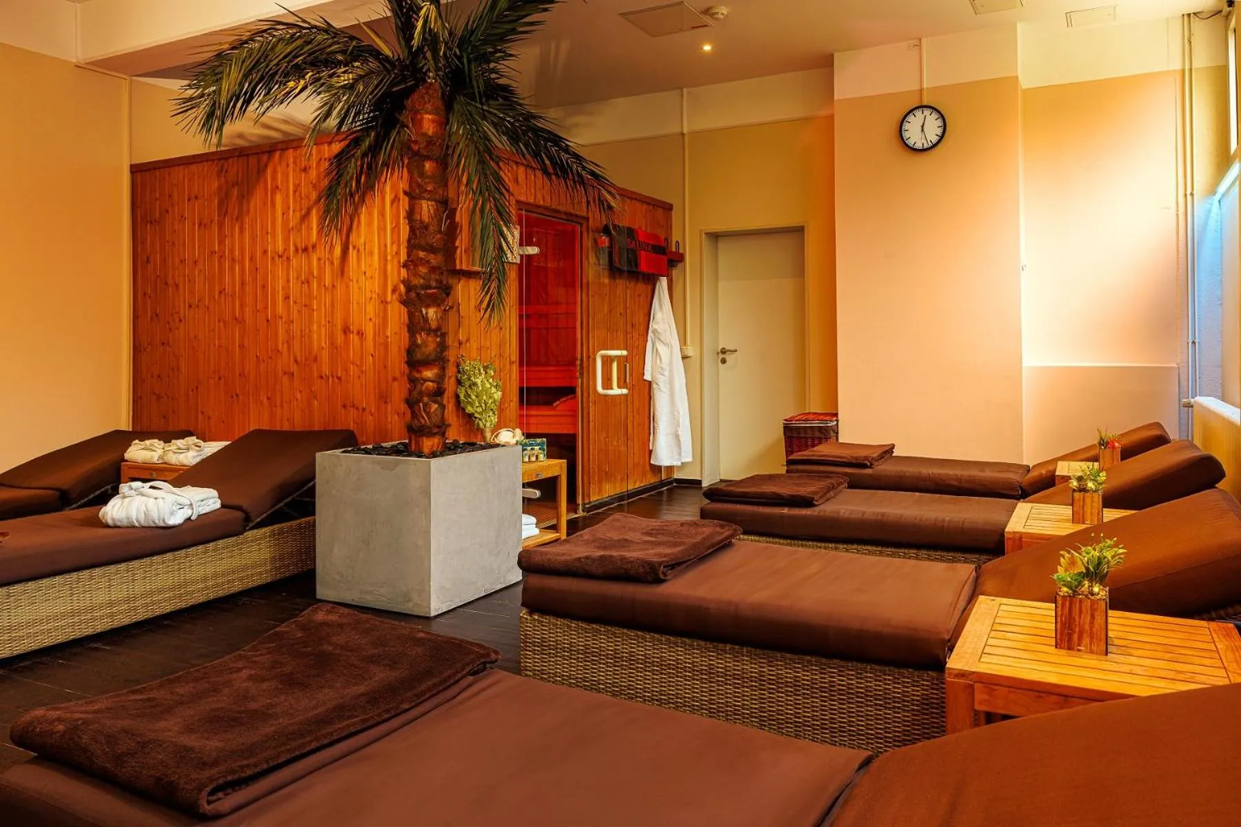 Sauna in GenoHotel Forsbach