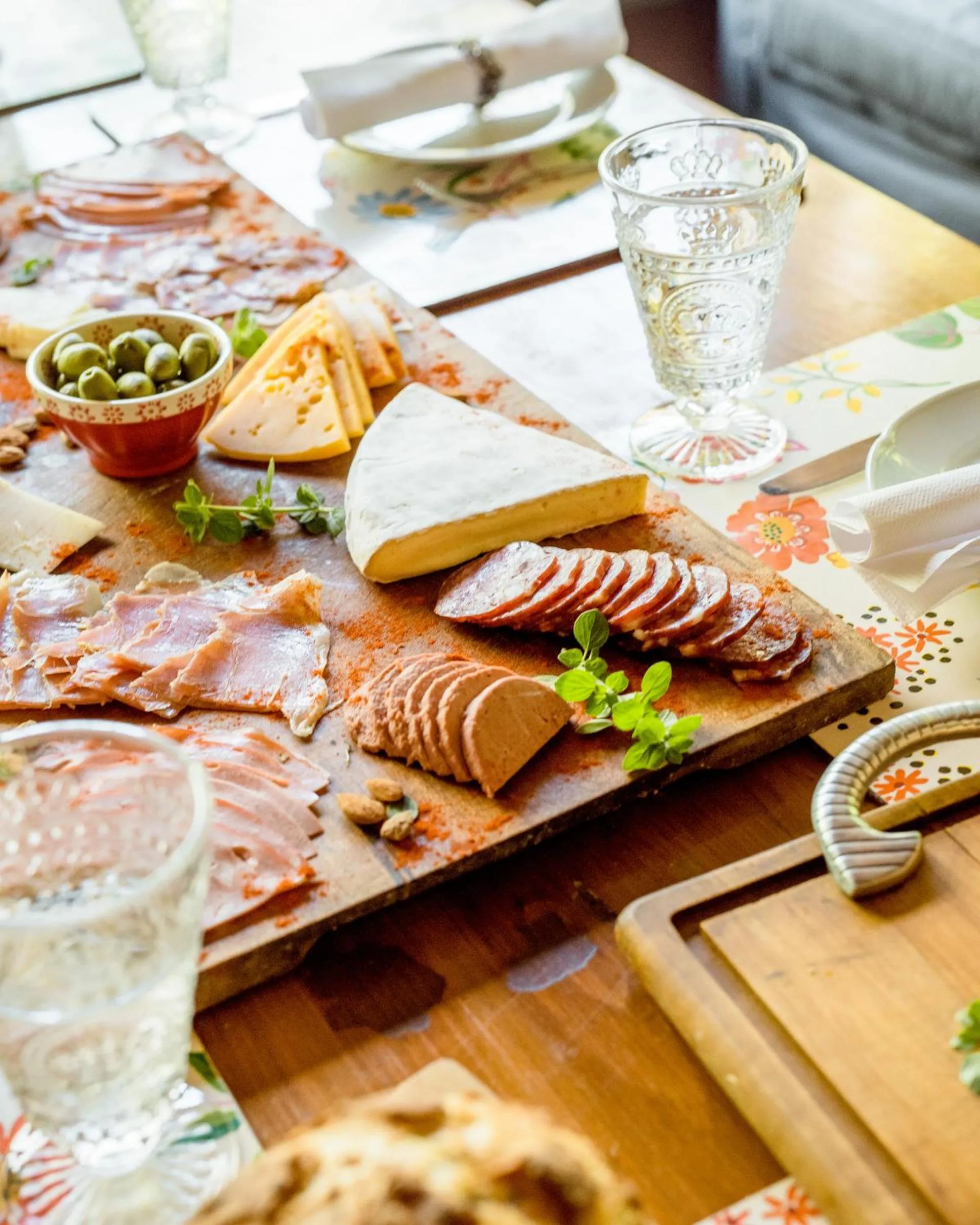 Food and drinks in Casa Lila