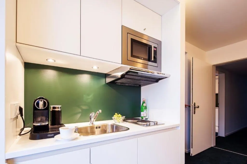 Kitchen or kitchenette in Pandion Boardinghouse