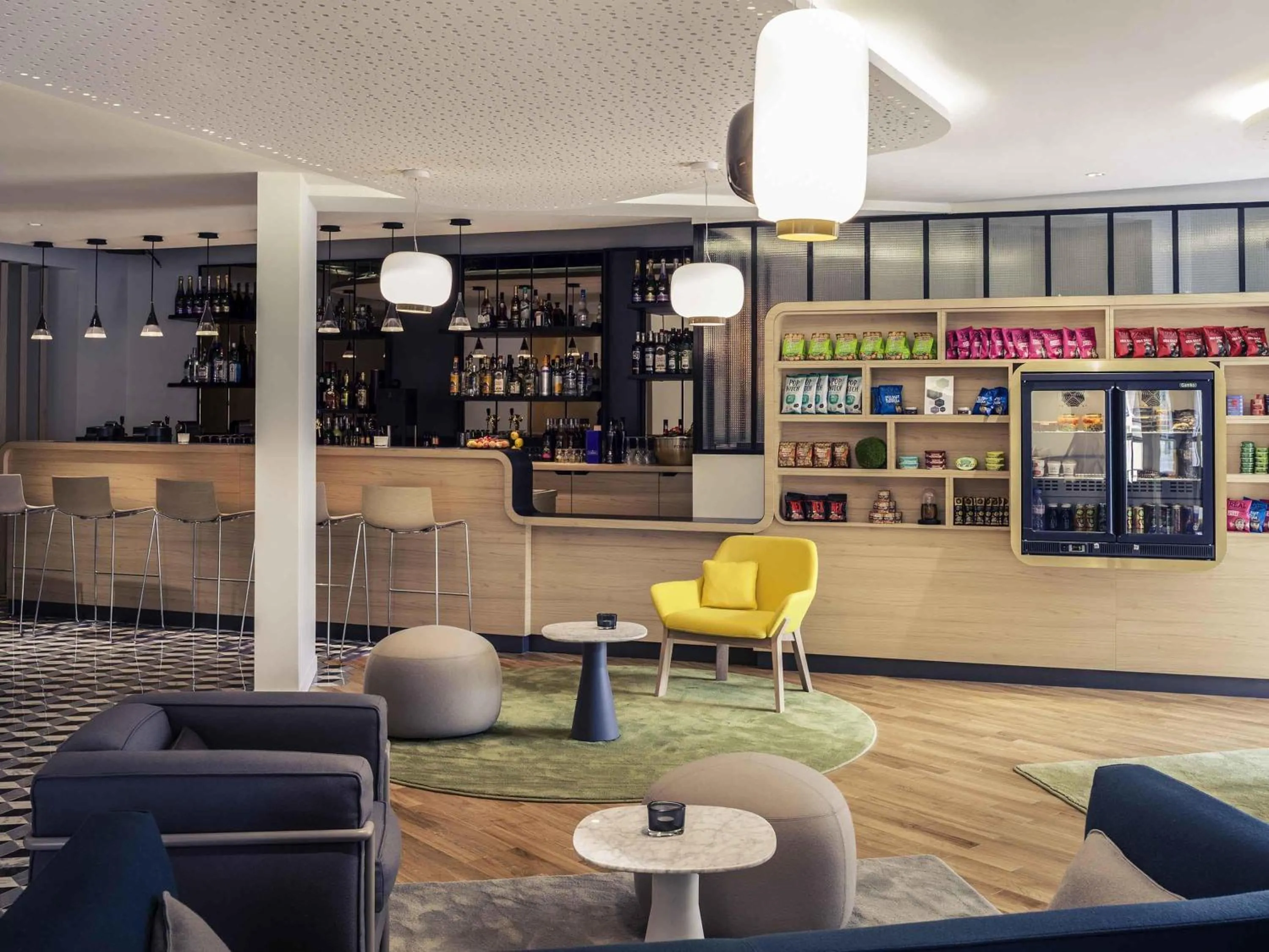 Lounge or bar in Mercure Nantes Centre Gare