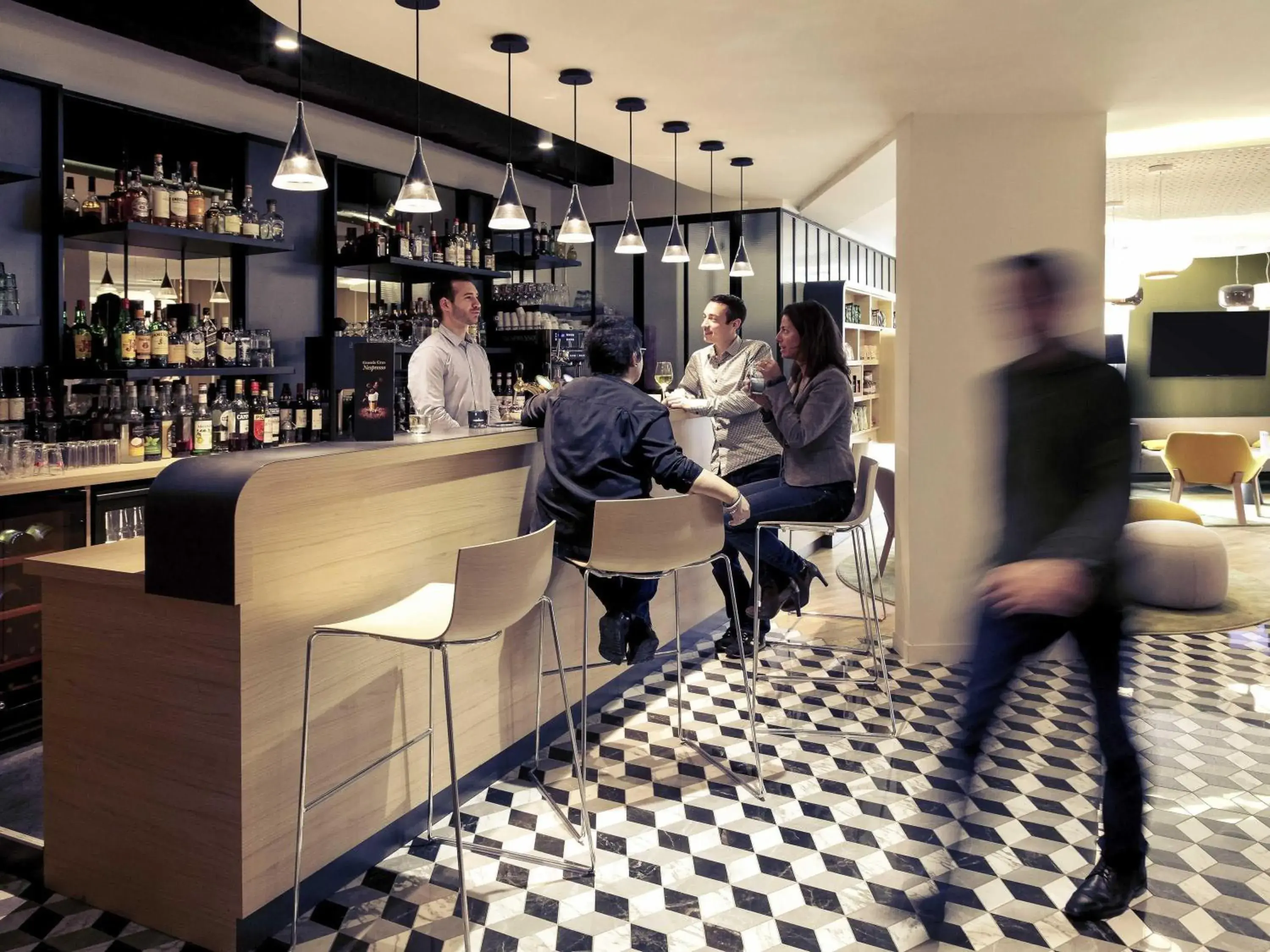 Lounge or bar in Mercure Nantes Centre Gare Lounge or bar in Mercure Nantes Centre Gare