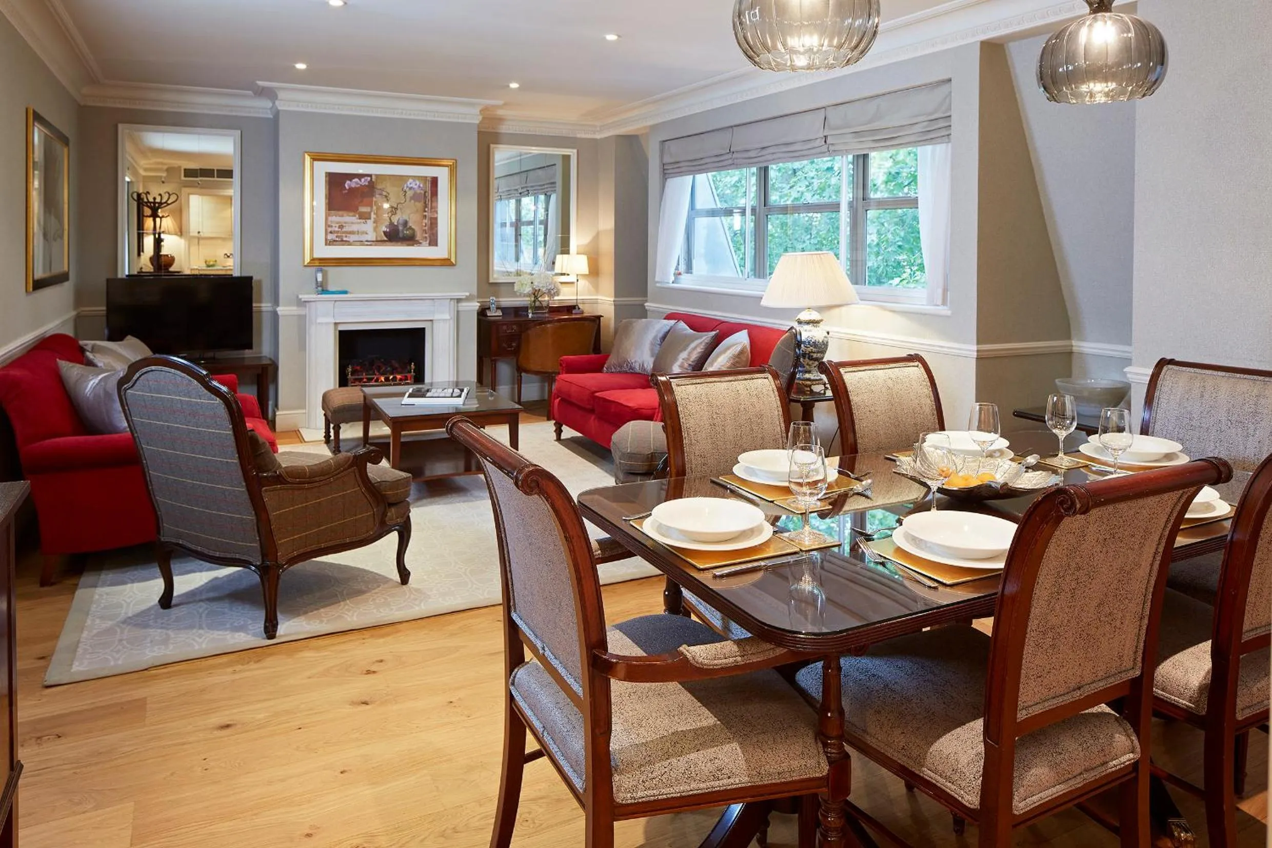 Living room in Cheval Knightsbridge