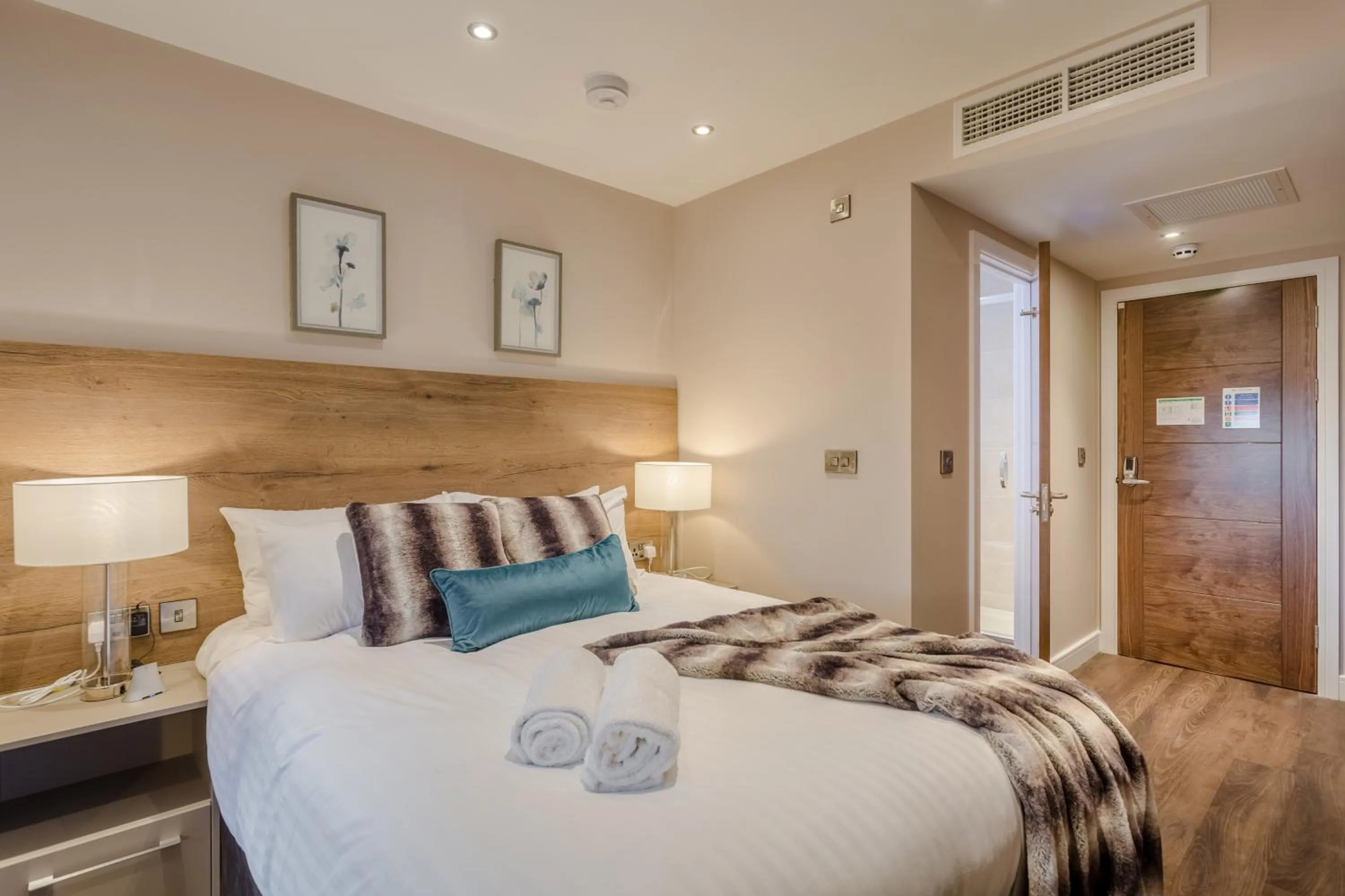 Bed in Dwell City Living