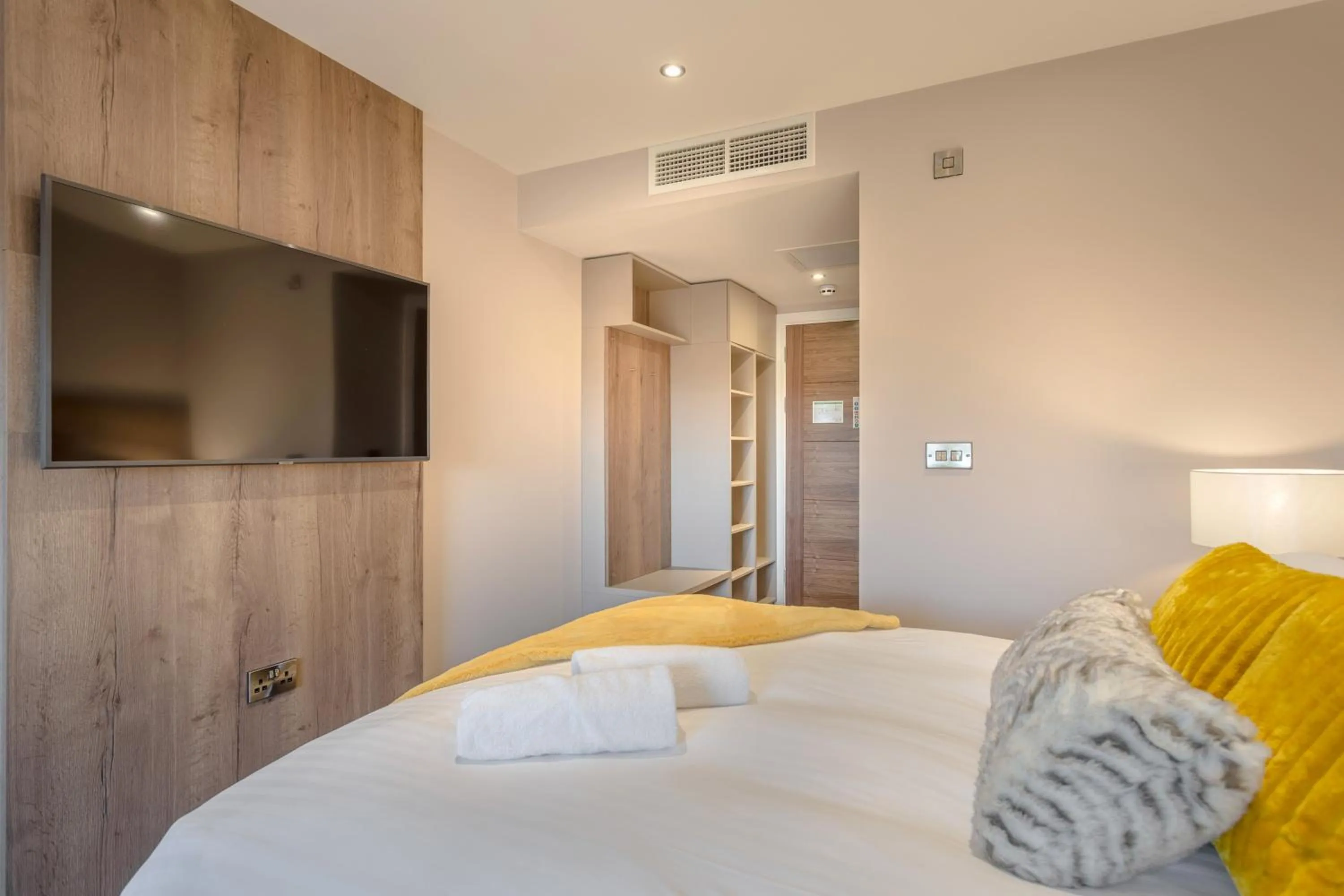 Bed in Dwell City Living