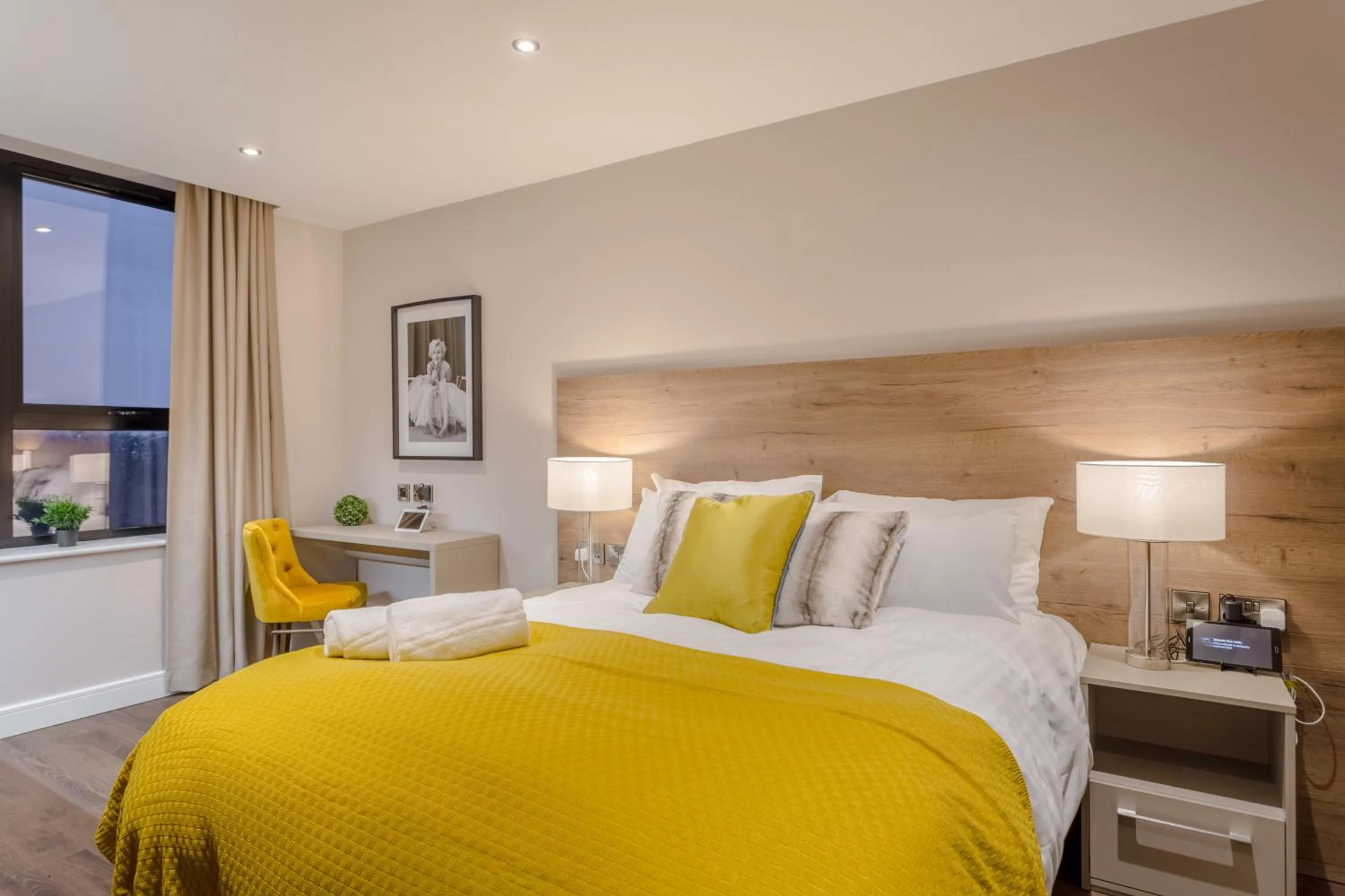 Bed in Dwell City Living