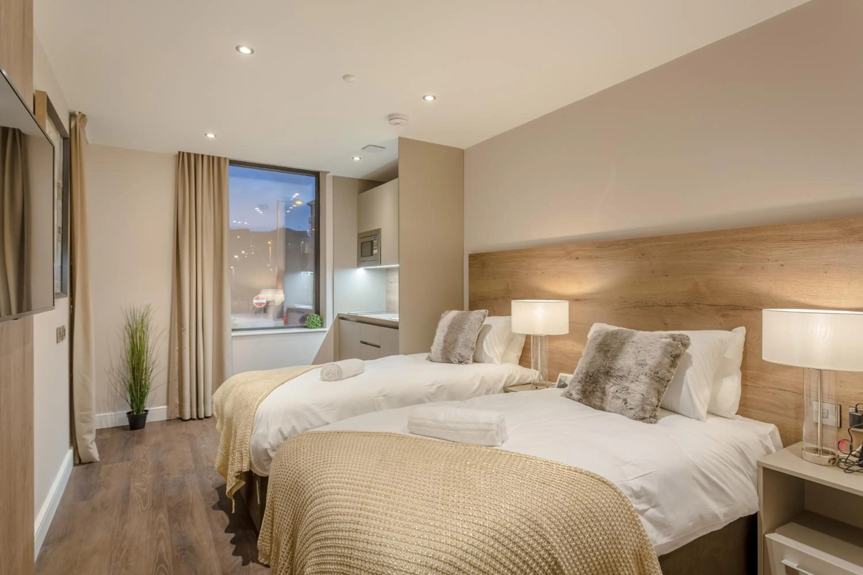 Bed in Dwell City Living