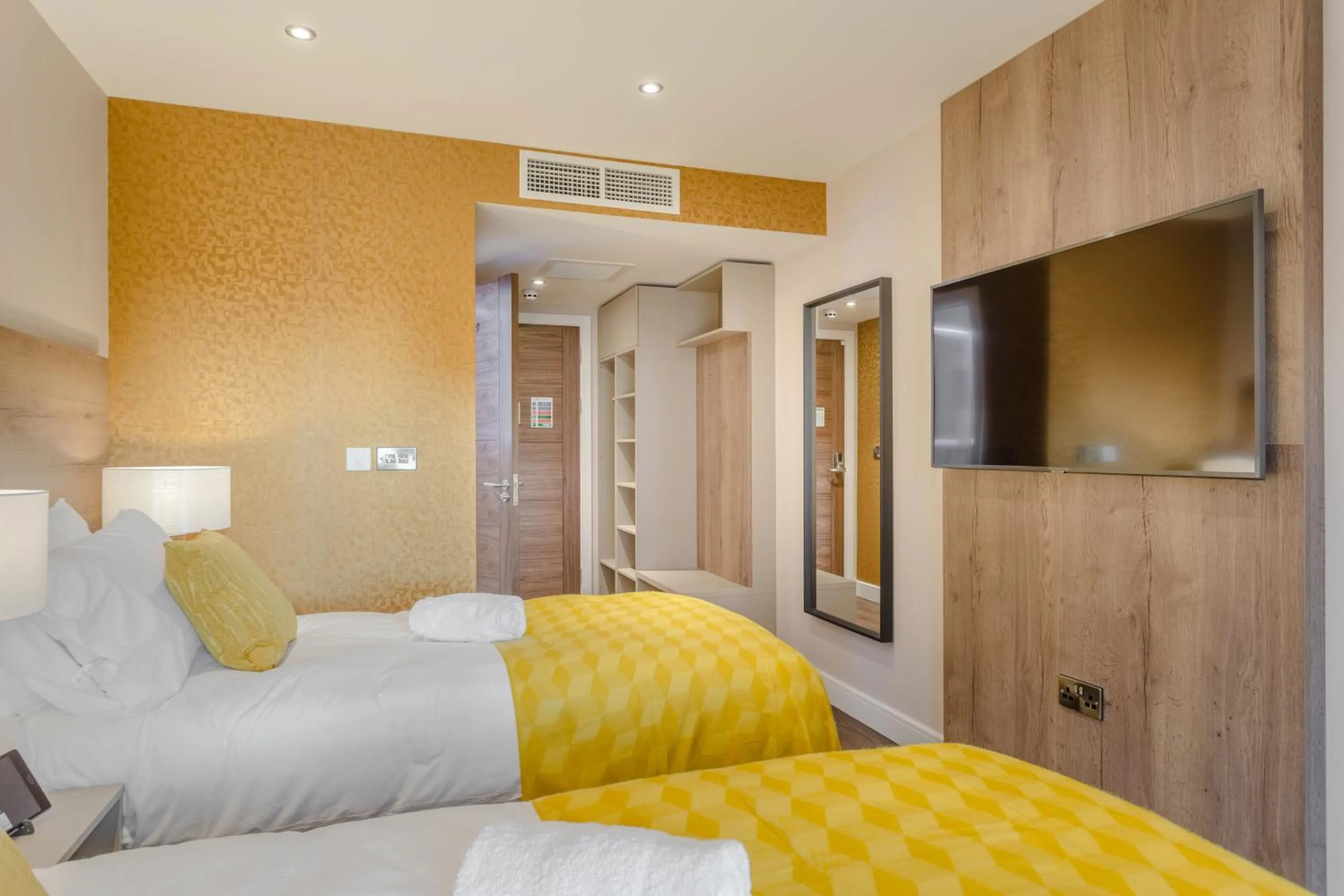 Bed in Dwell City Living