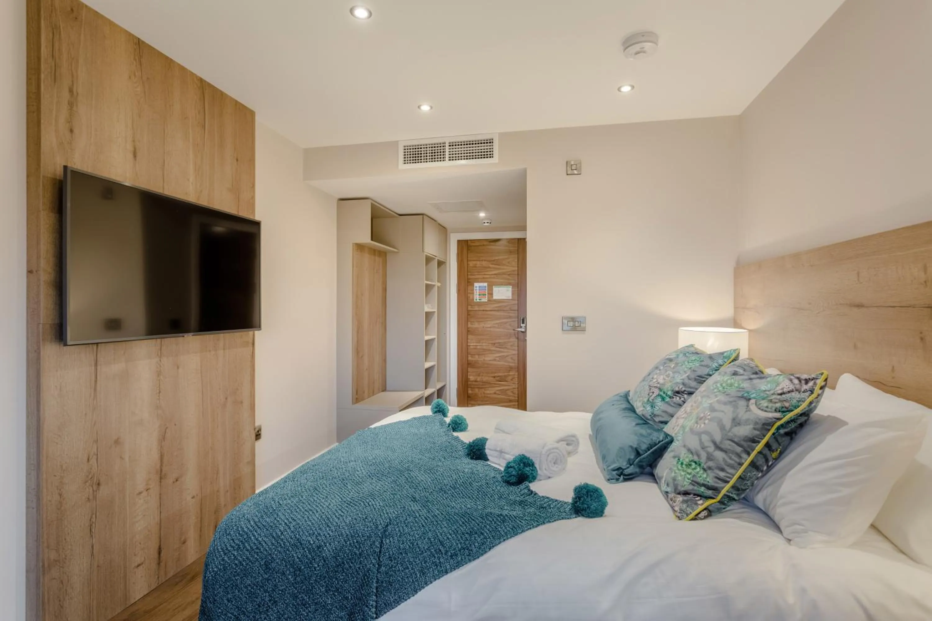 Bed in Dwell City Living