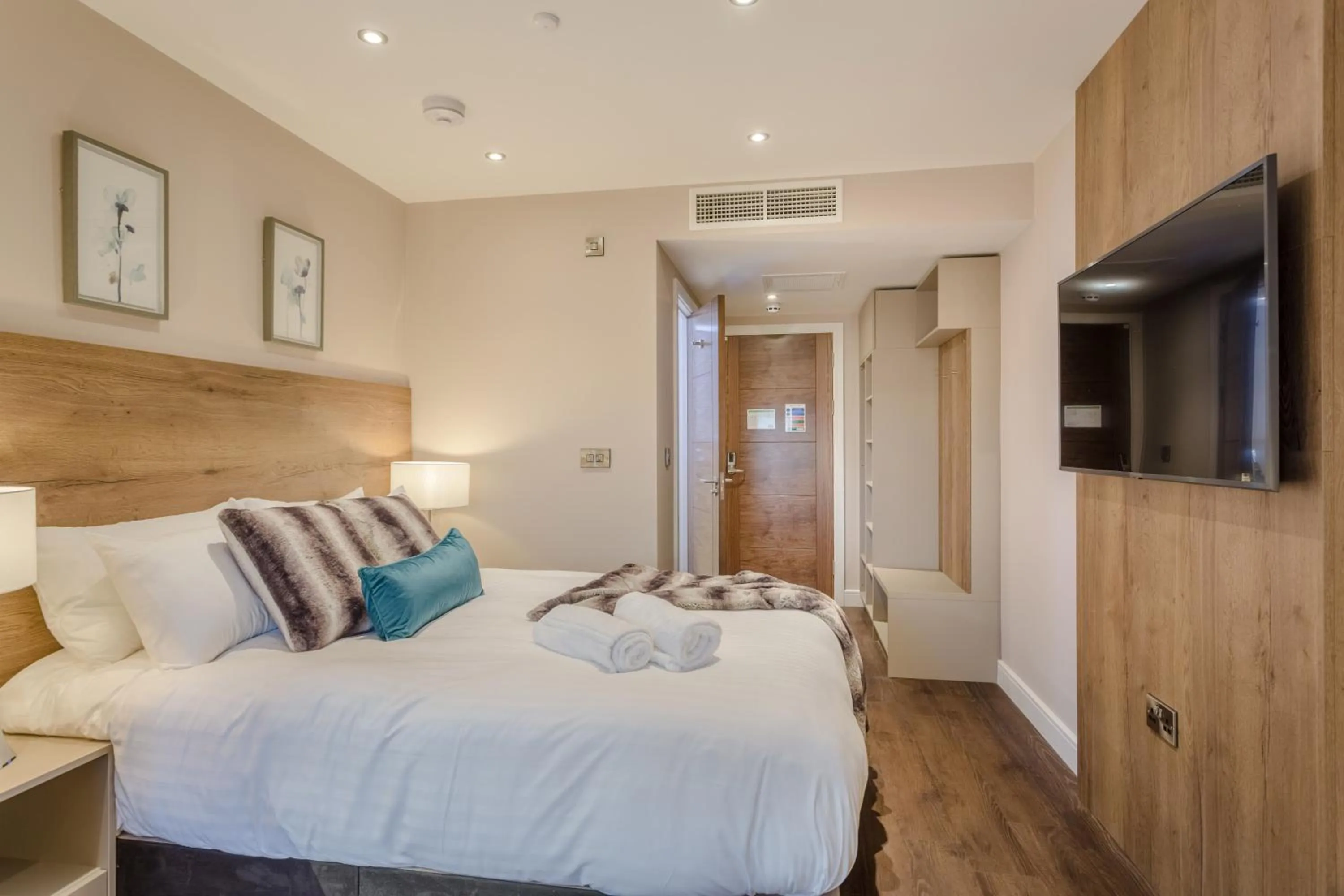 Bed in Dwell City Living