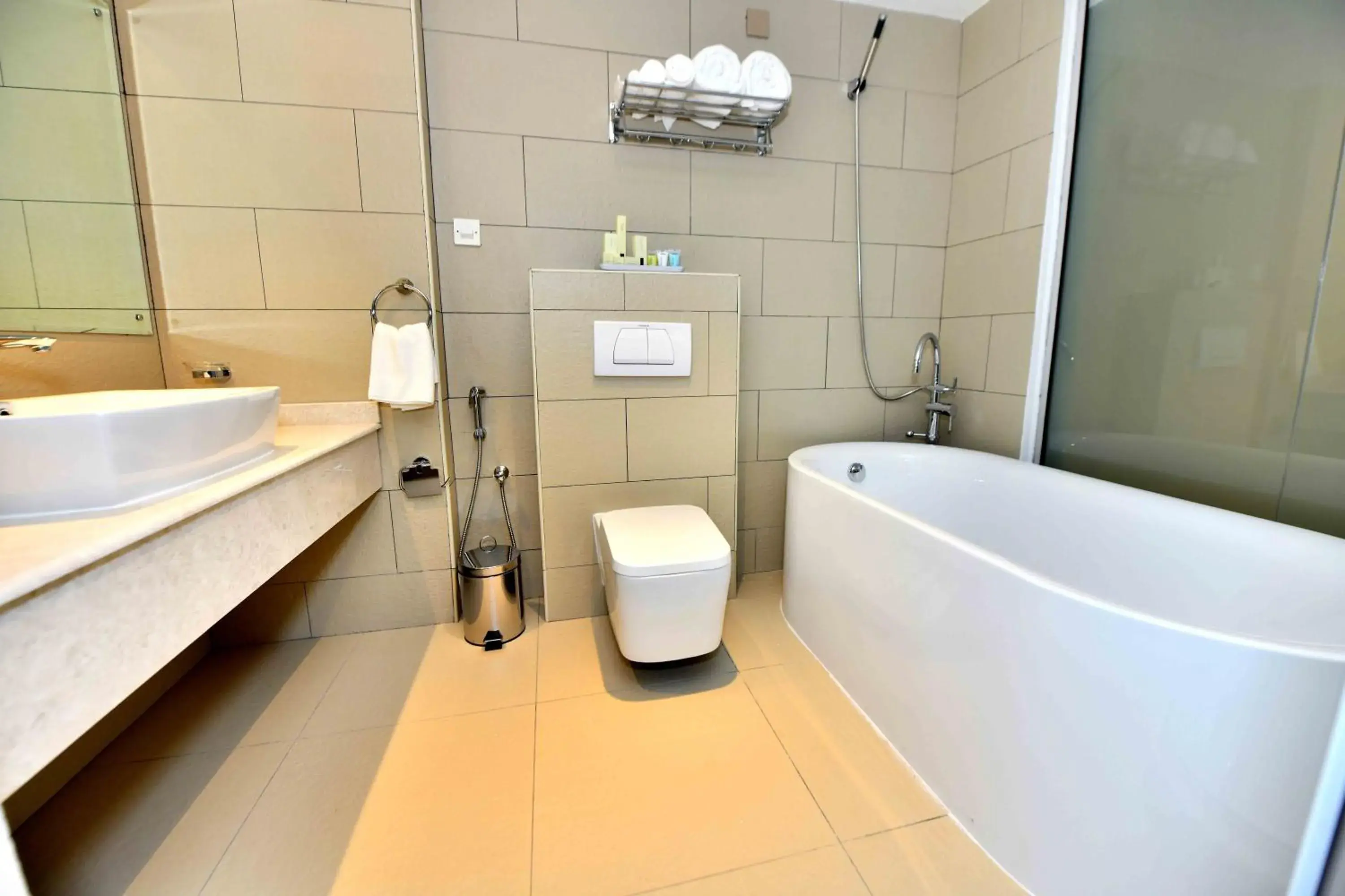 Bathroom in Be Inn Hotel Bathroom in Be Inn Hotel