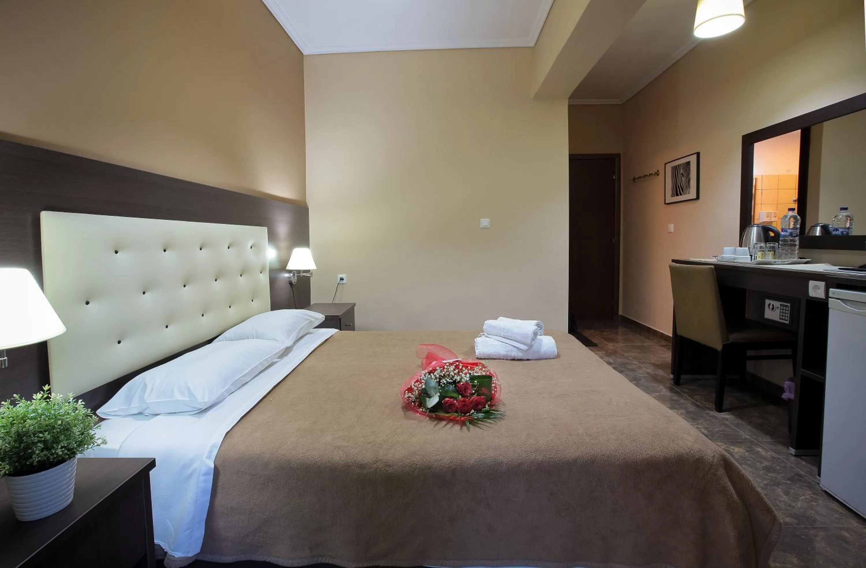 Bed in Hotel Epavli