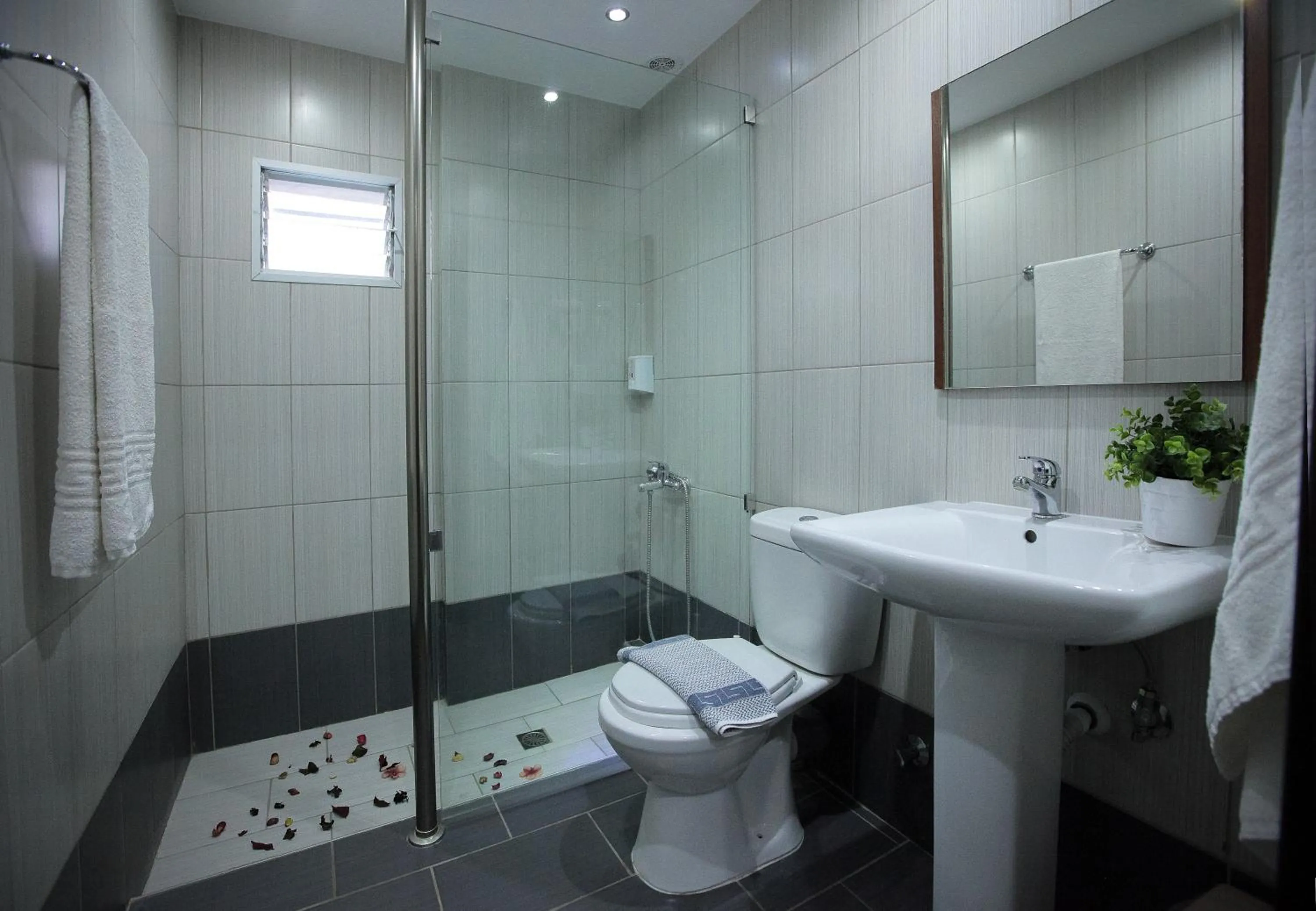 Bathroom in Hotel Epavli