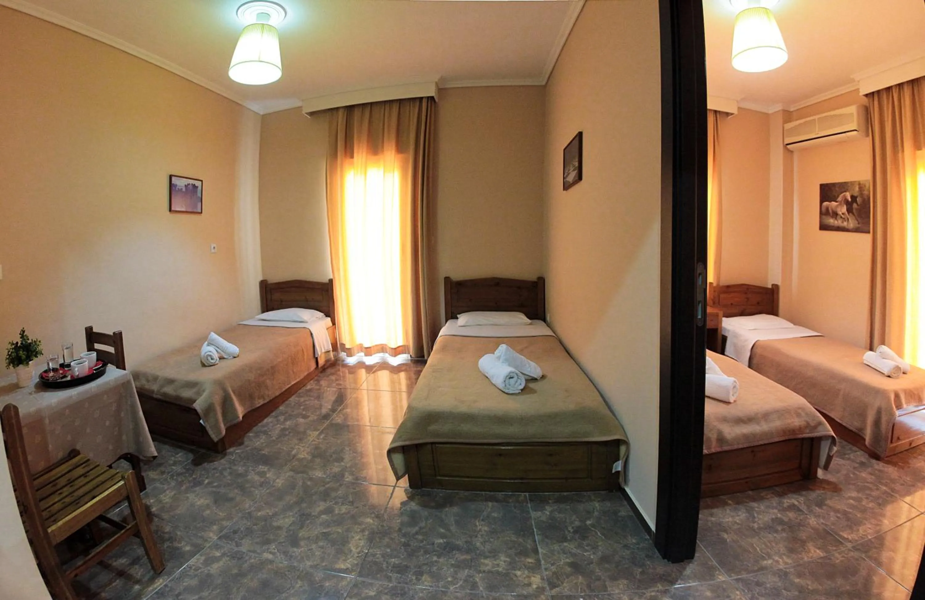Bedroom, Bed in Hotel Epavli