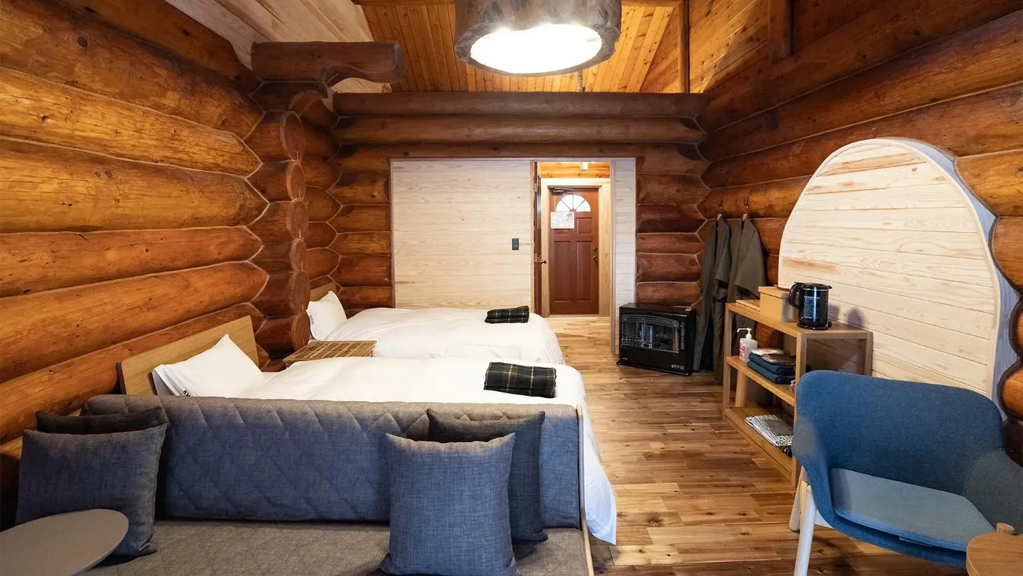 Twin Room with Private External Bathroom in Hacho no Yu Twin Room with Private External Bathroom in Hacho no Yu