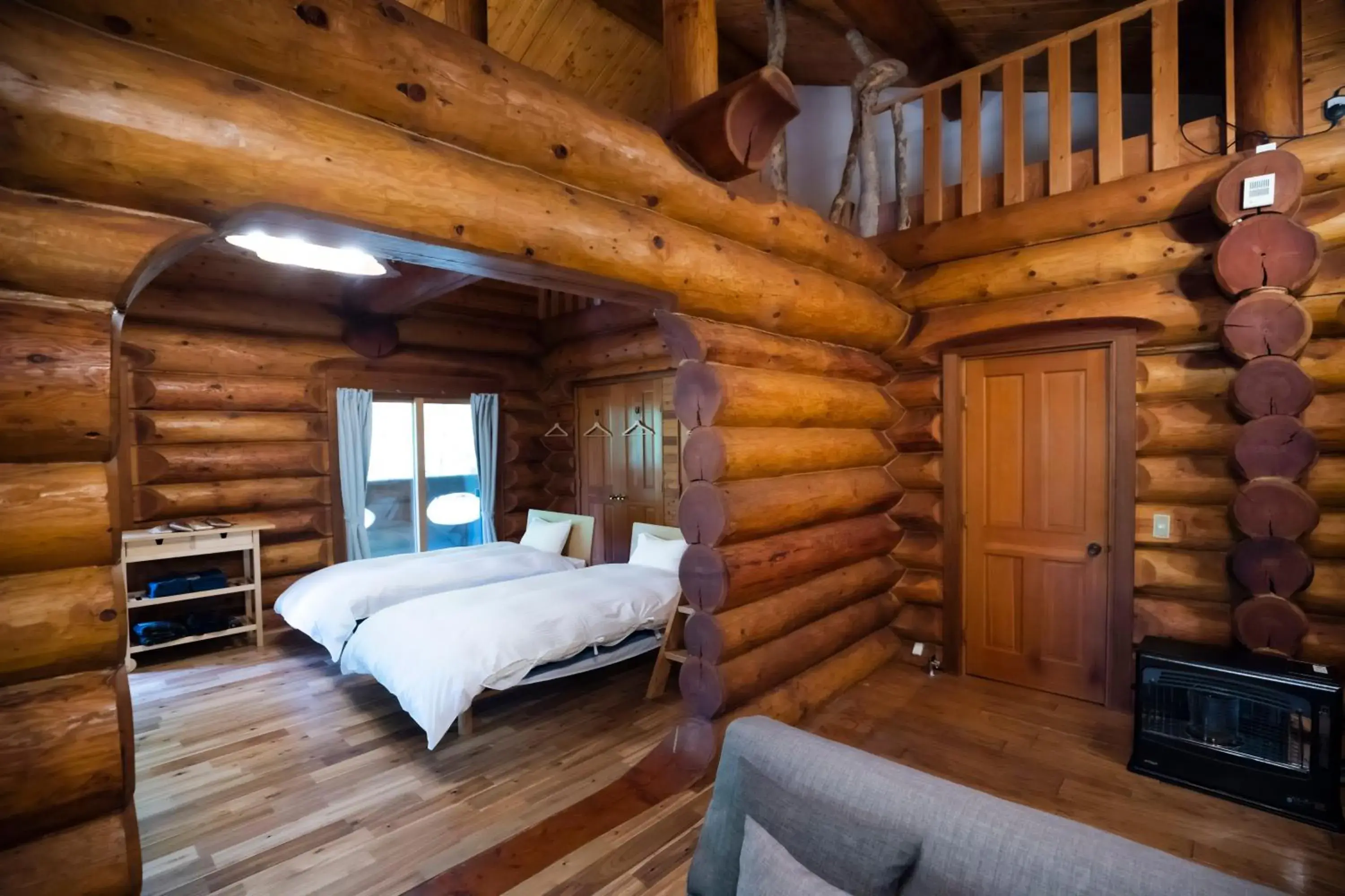 Photo of the whole room, Bed in Hacho no Yu Photo of the whole room, Bed in Hacho no Yu