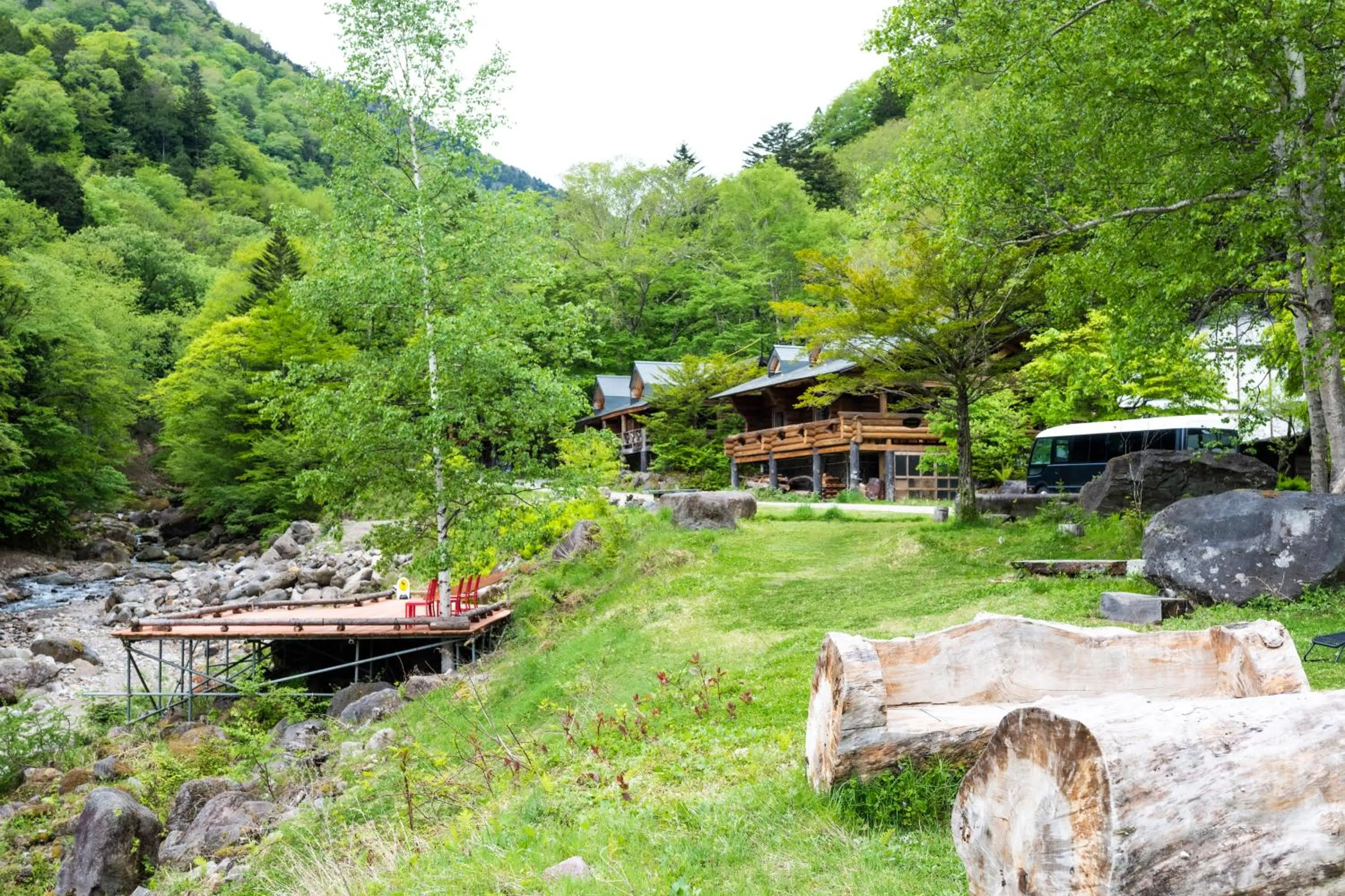 Facade/entrance in Hacho no Yu