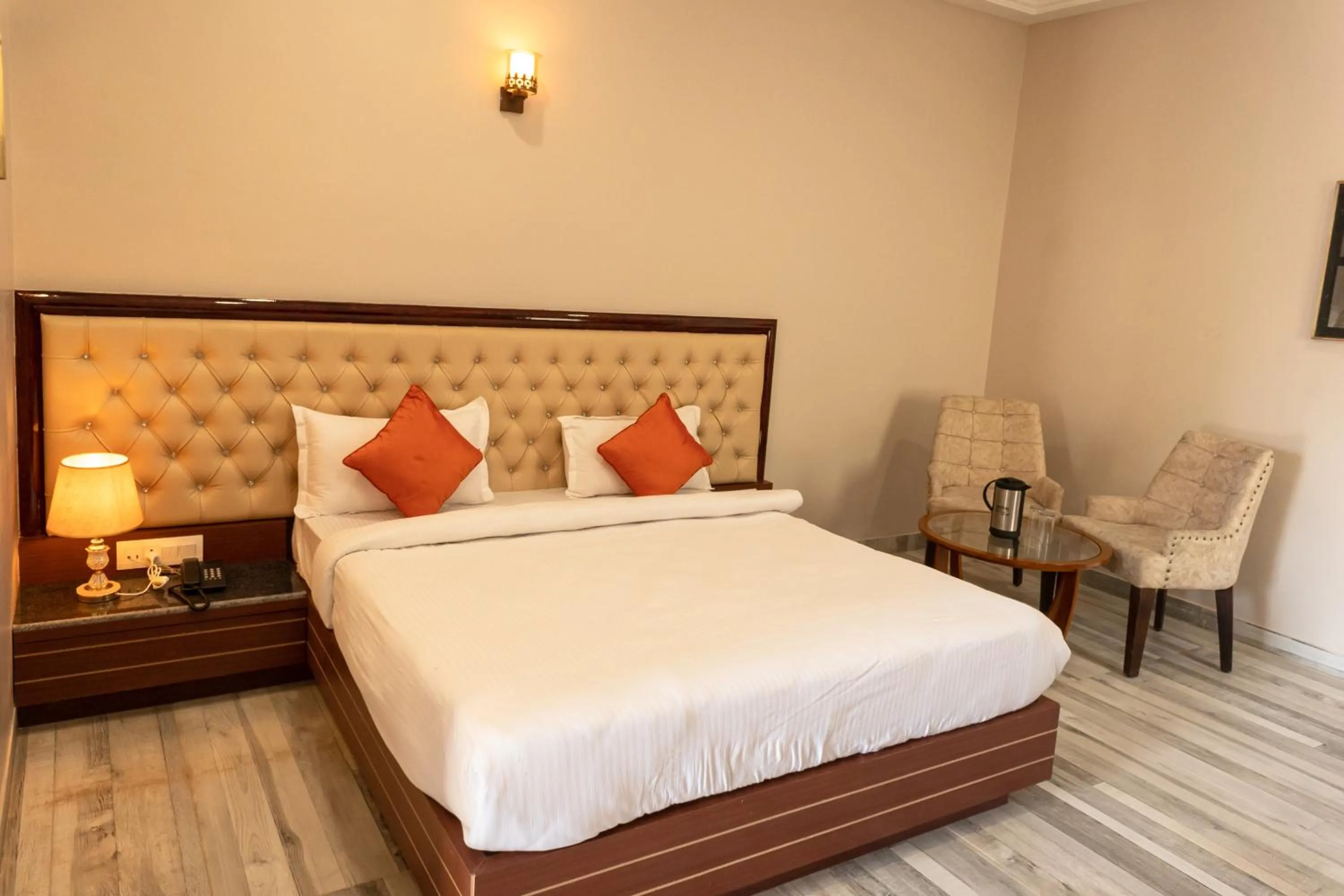 Bed in Riddhi Siddhi Resorts