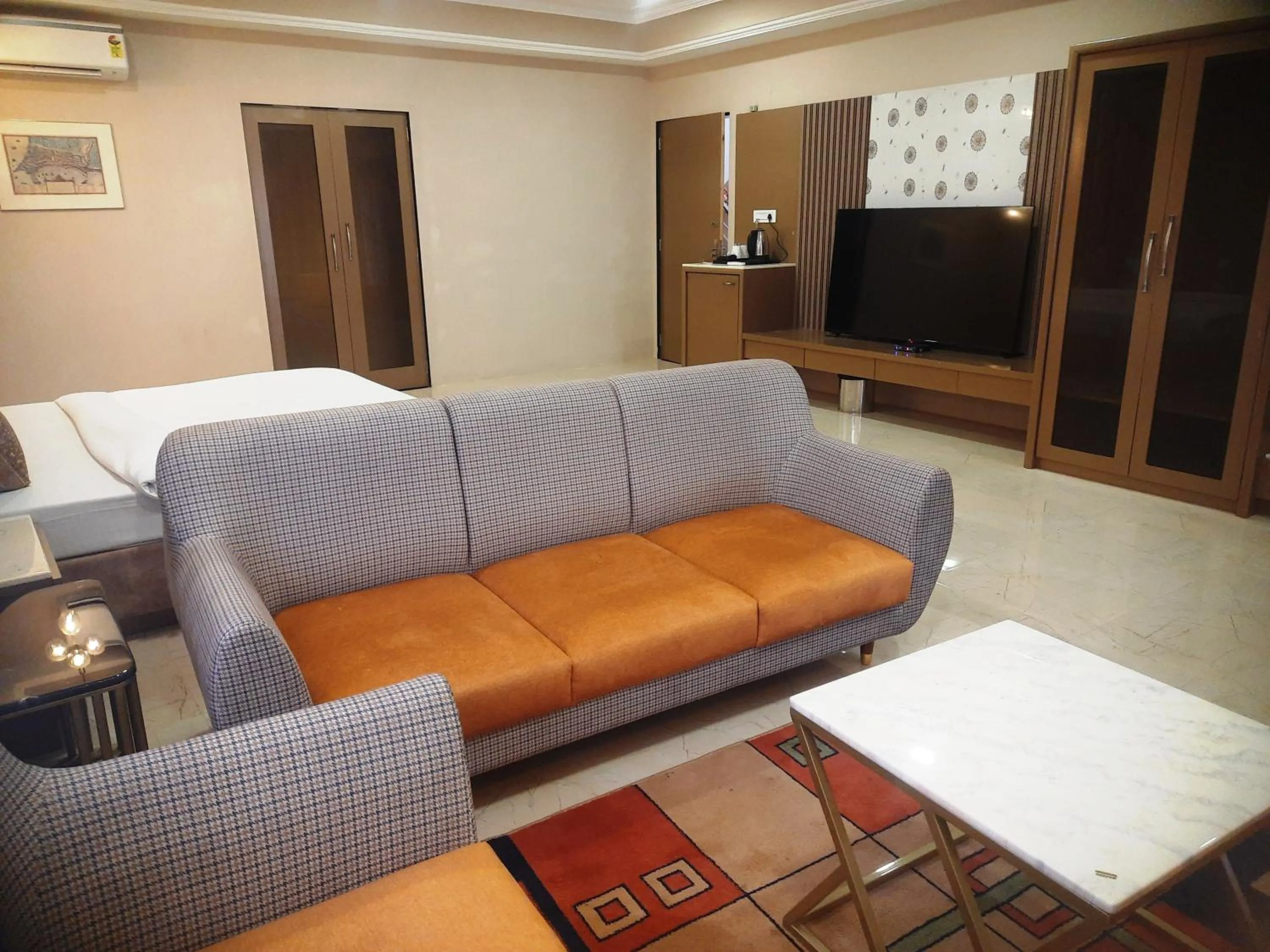 Seating area in Riddhi Siddhi Resorts