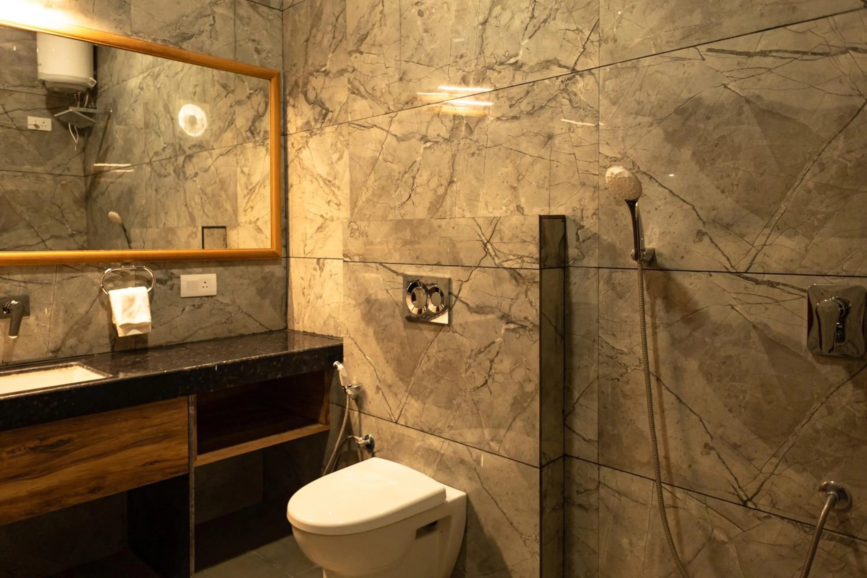 Bathroom in Riddhi Siddhi Resorts
