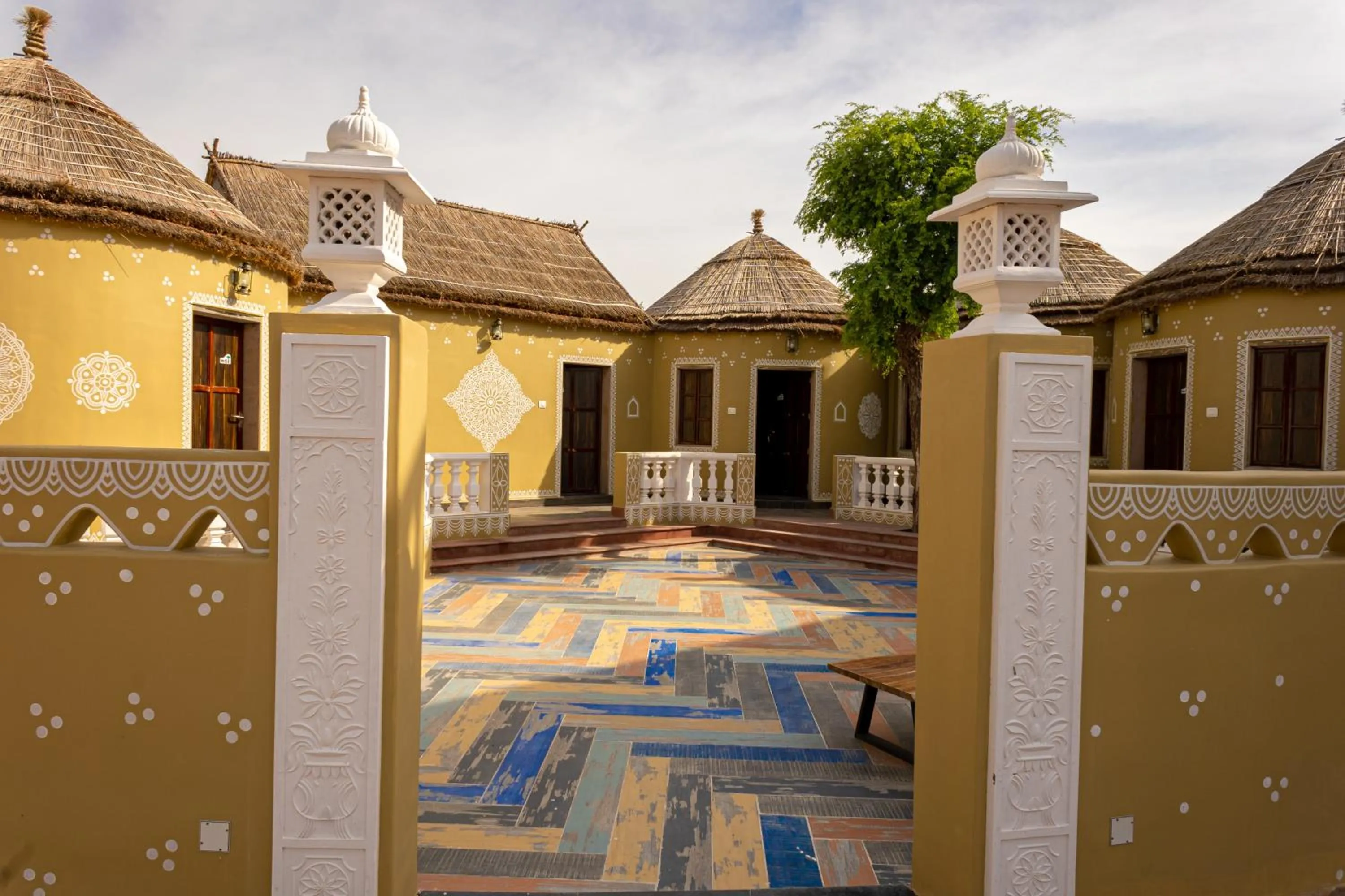 Facade/entrance in Riddhi Siddhi Resorts