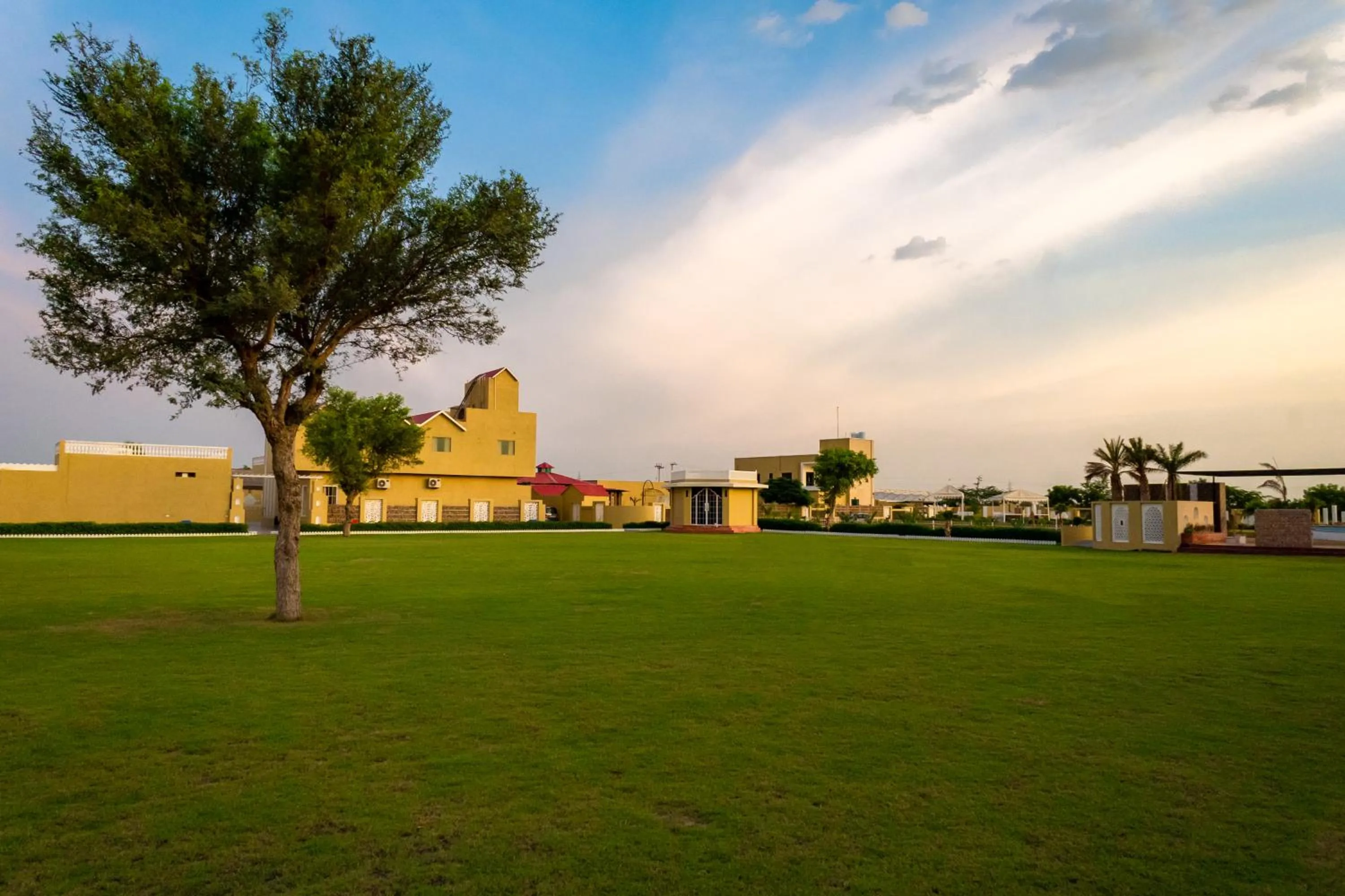 Garden view in Riddhi Siddhi Resorts
