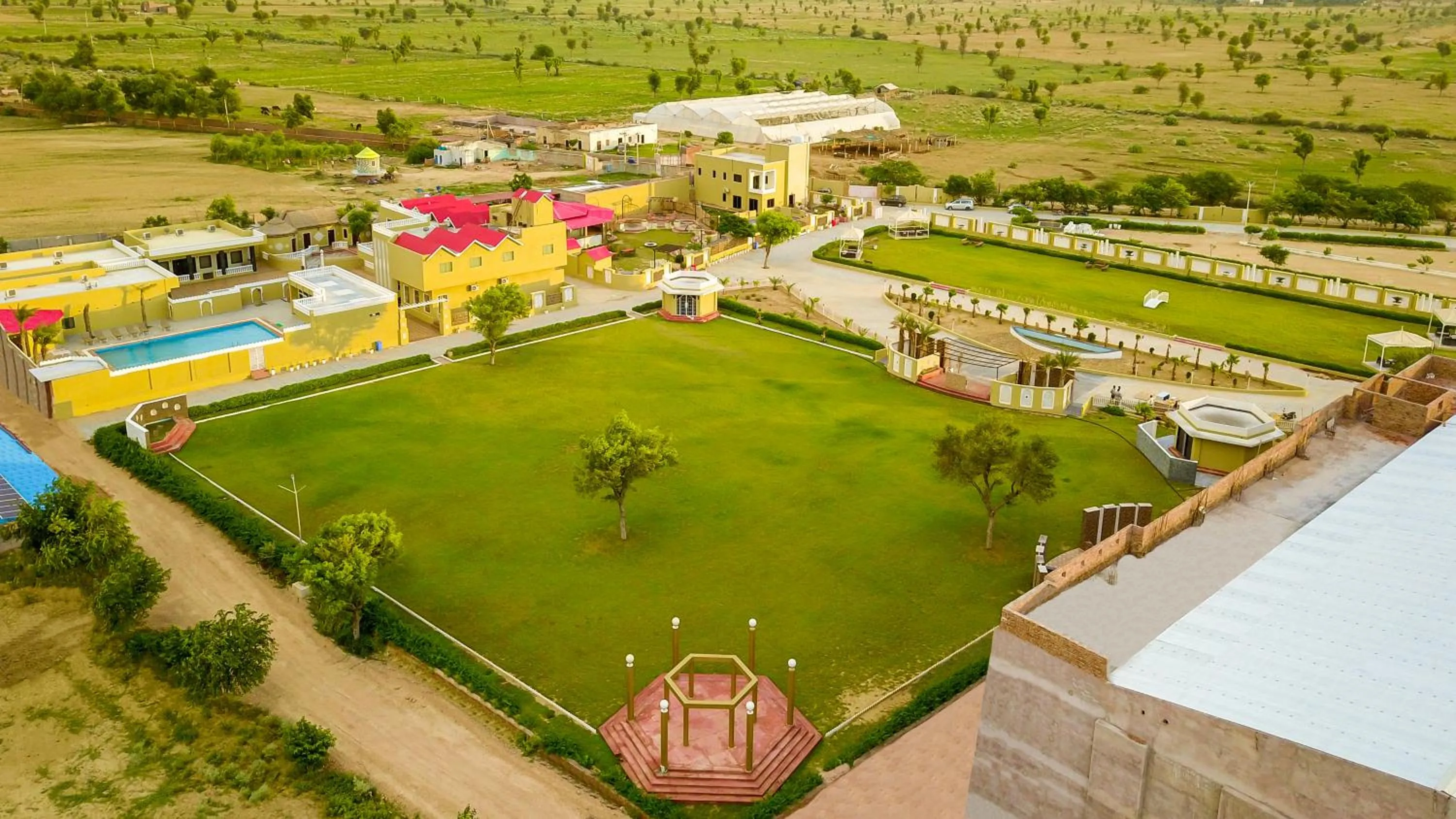 Bird's eye view in Riddhi Siddhi Resorts