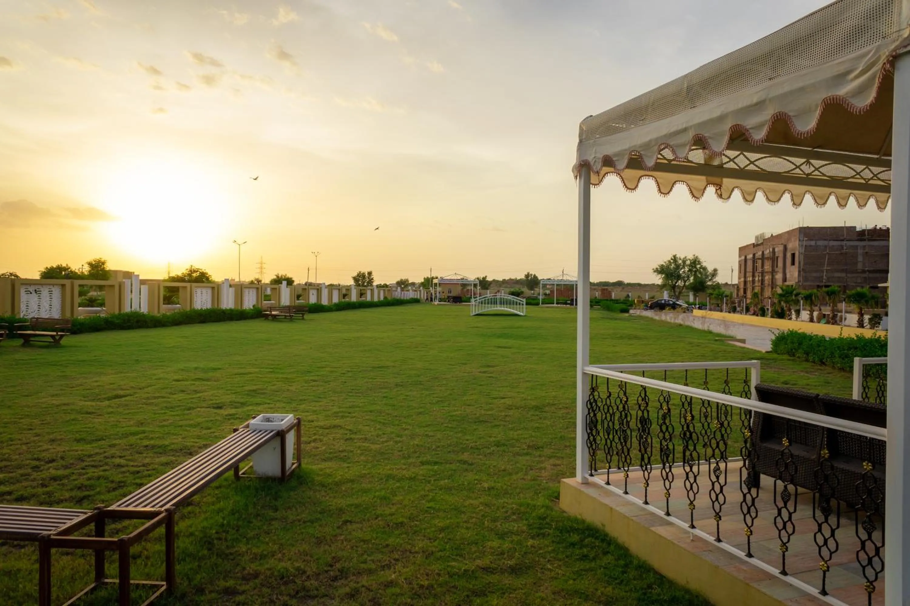 Garden in Riddhi Siddhi Resorts