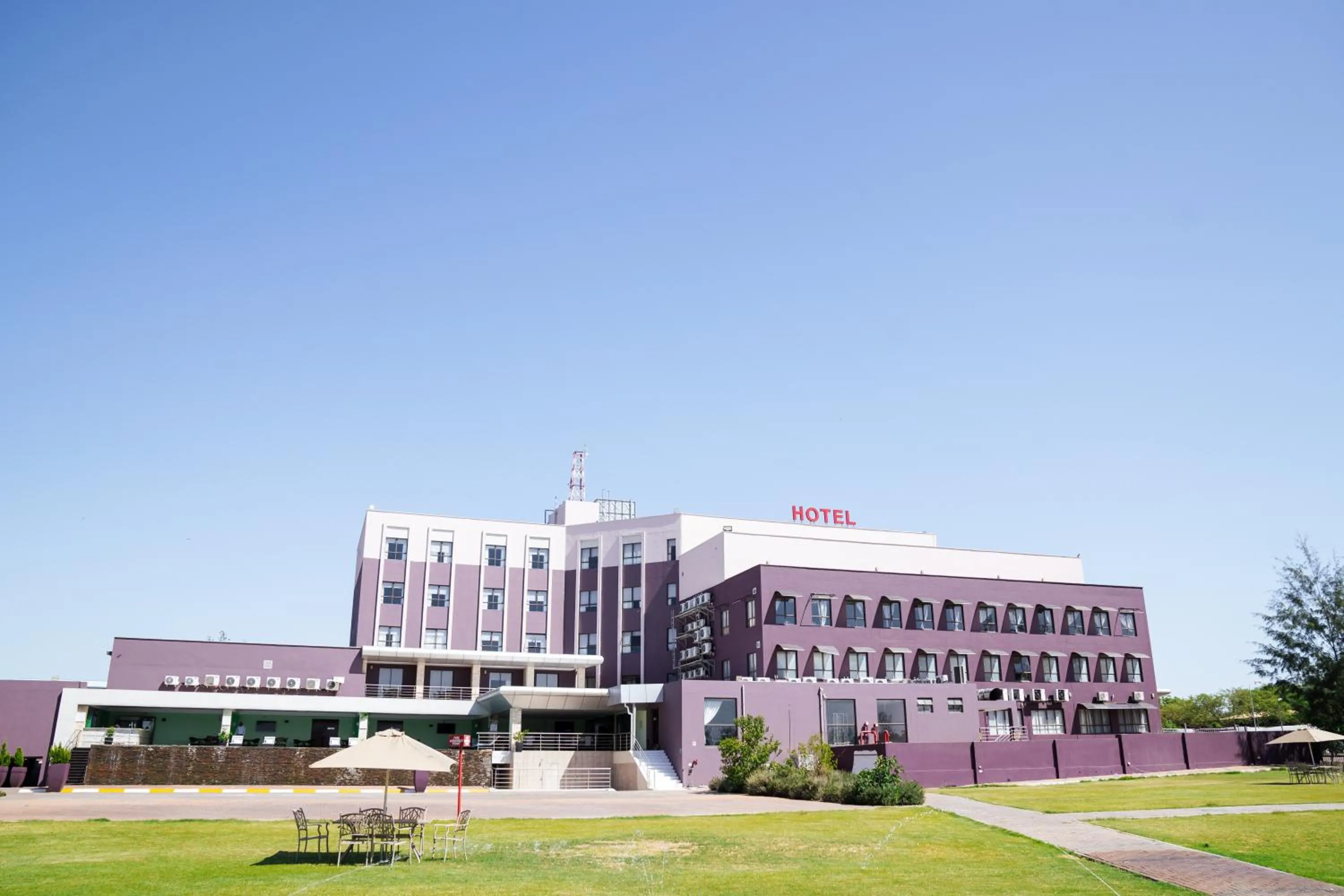 Property building in The Grand Aria Hotel and Conference Centre