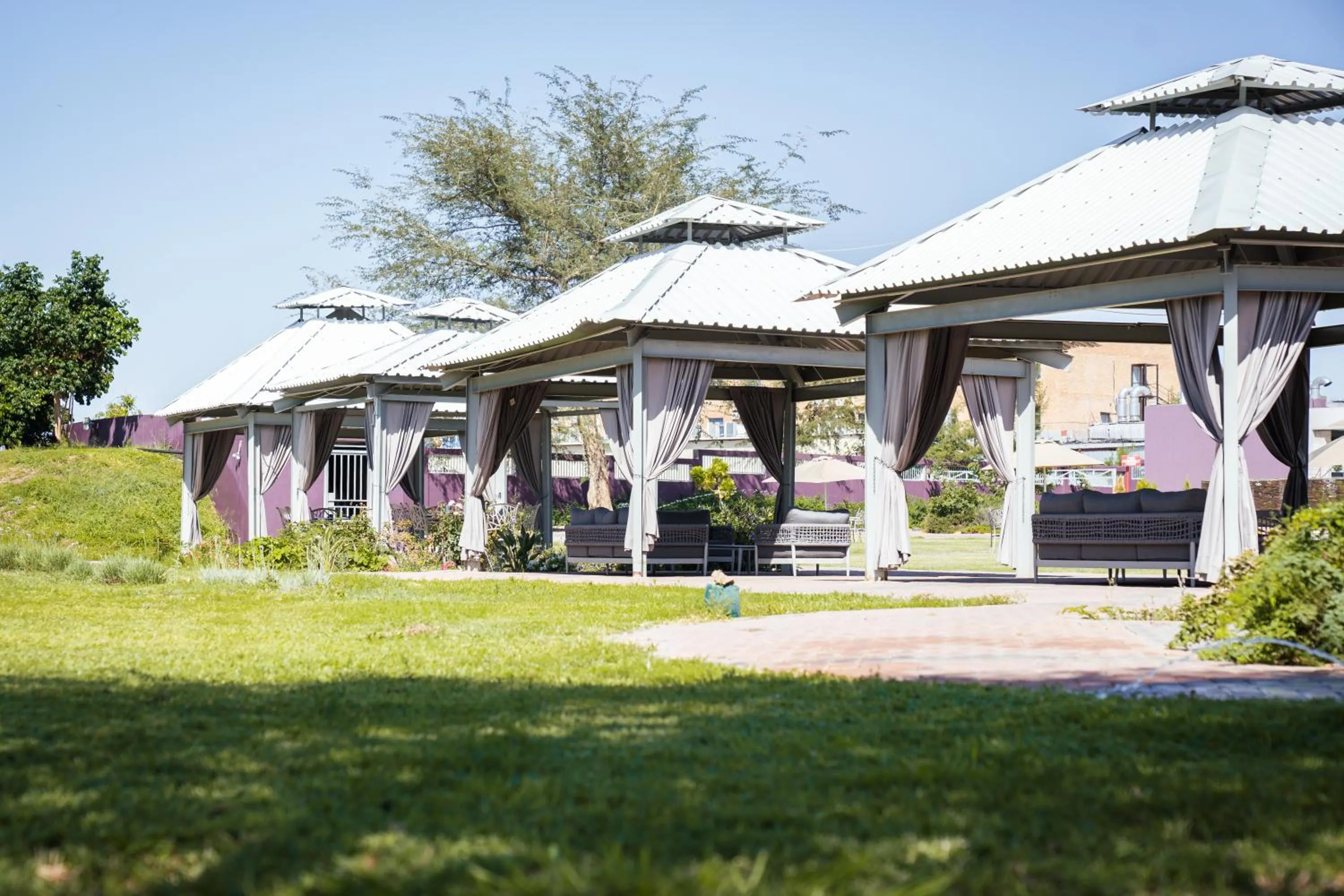 Garden view in The Grand Aria Hotel and Conference Centre