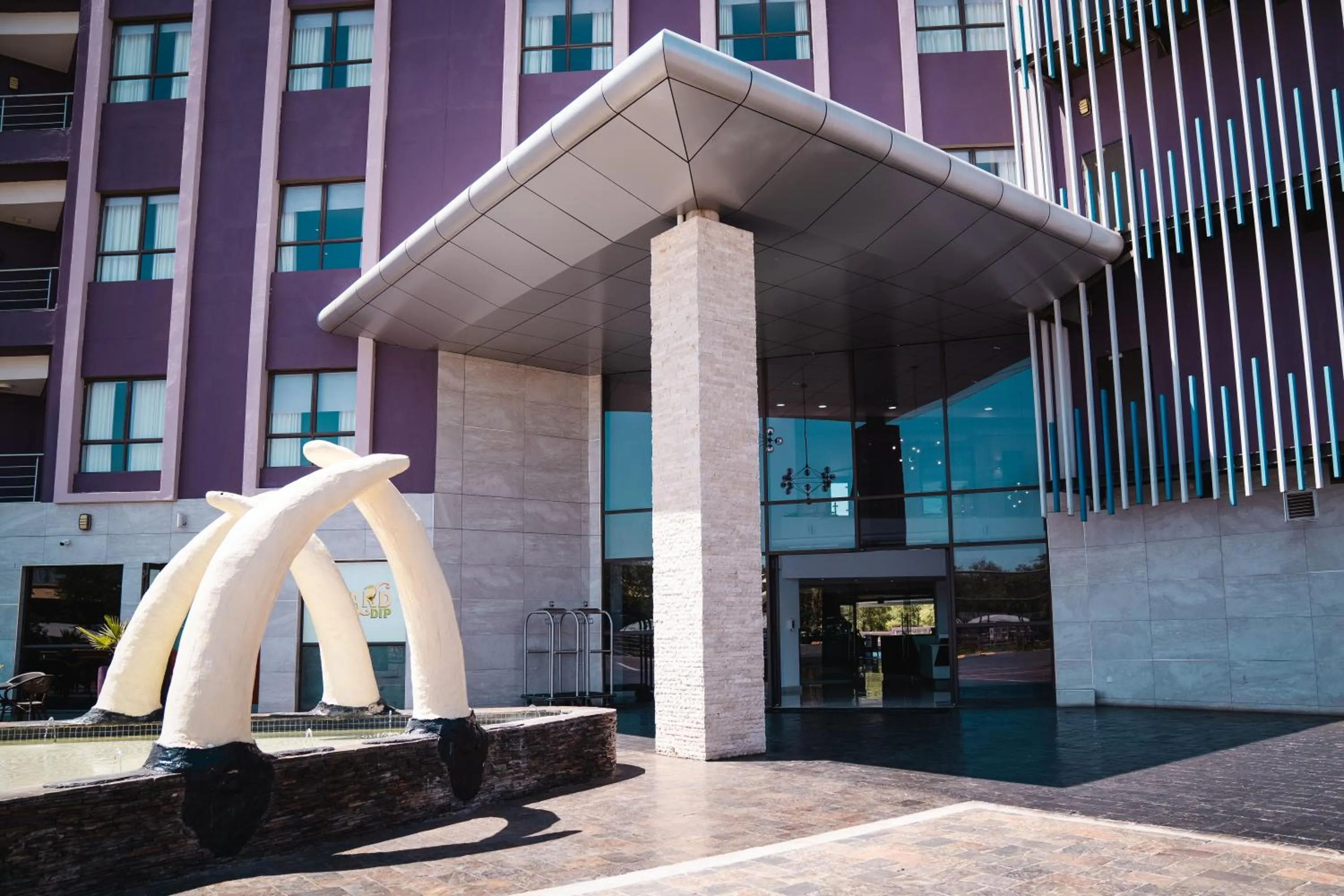 Facade/entrance in The Grand Aria Hotel and Conference Centre