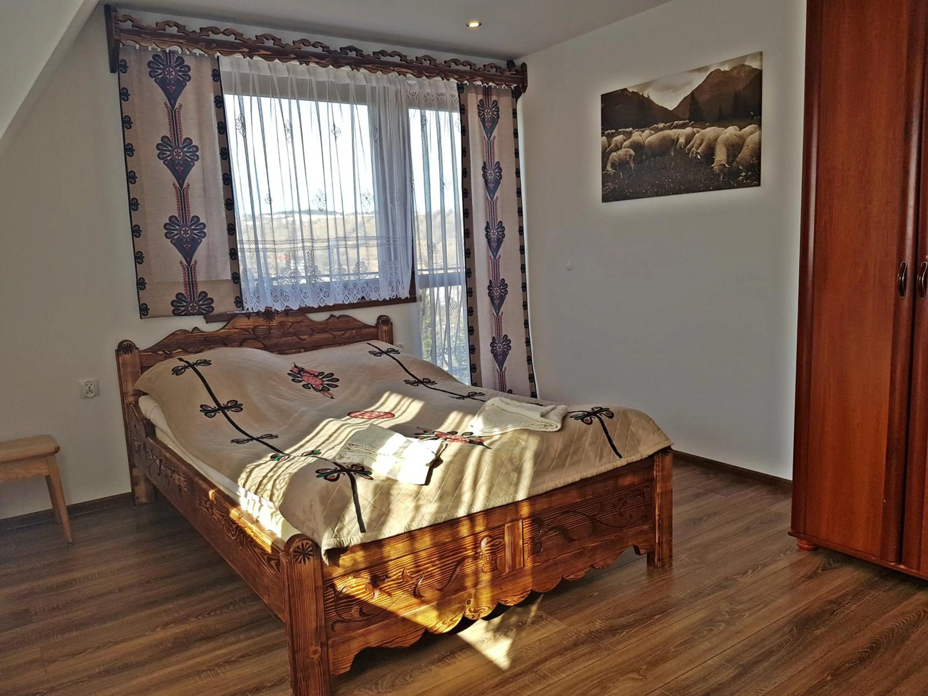 Bed in Pokoje Bukowskich